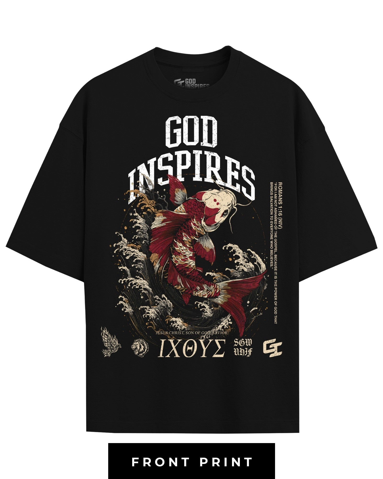 'Fish' T-Shirt - God Inspires