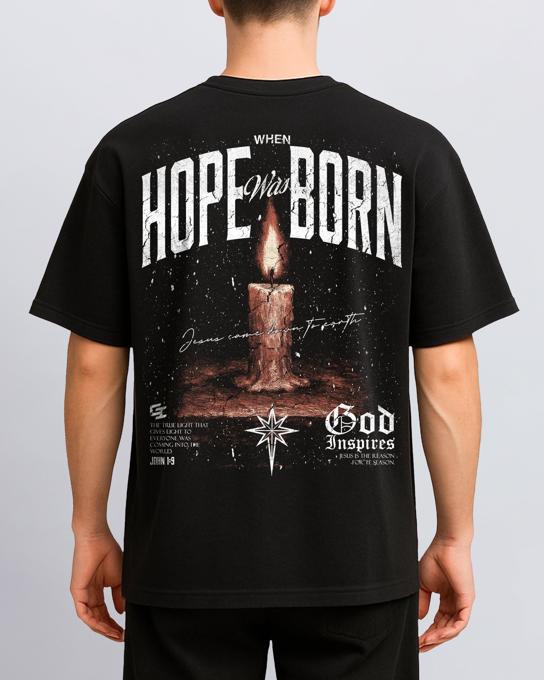 [Christmas Edition] 'Hope Was Born' T-Shirt