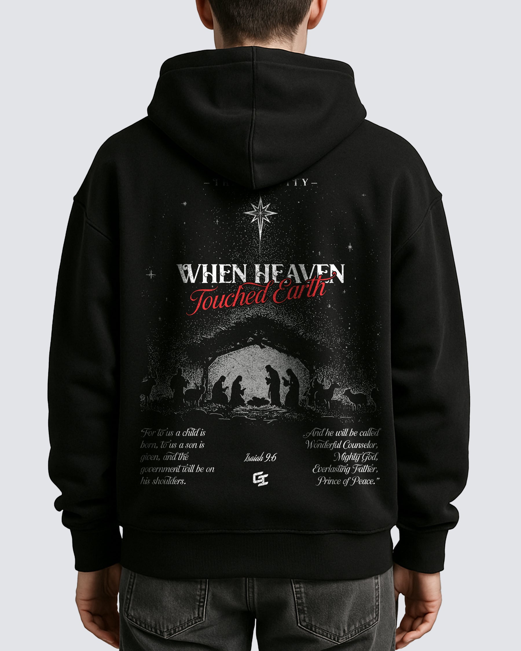 [Christmas Edition] 'The Nativity' Oversized Hoodie