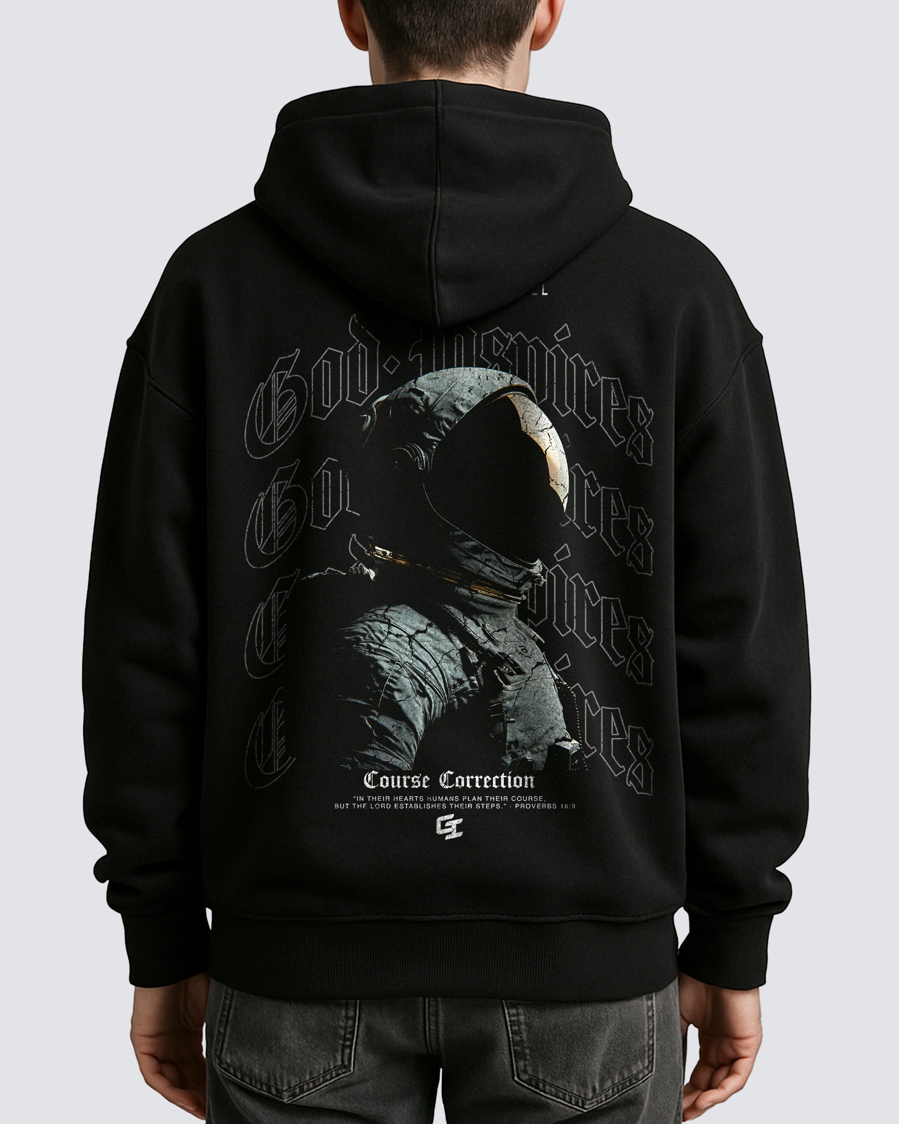 'Course Correction' Oversized Hoodie