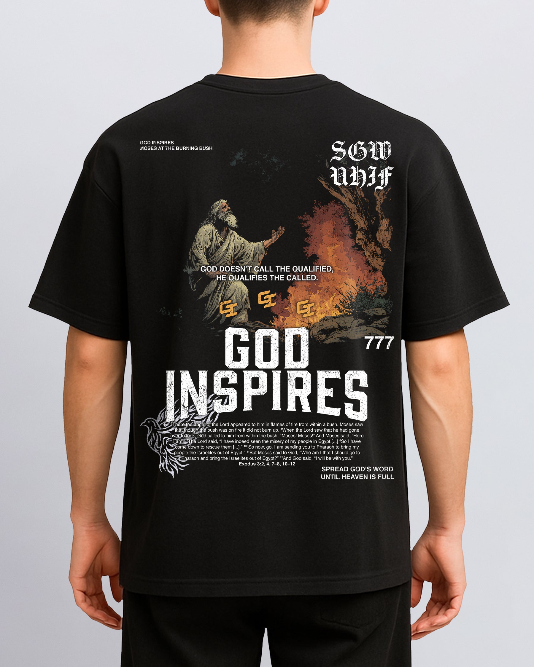 'Moses At The Burning Bush' T-Shirt