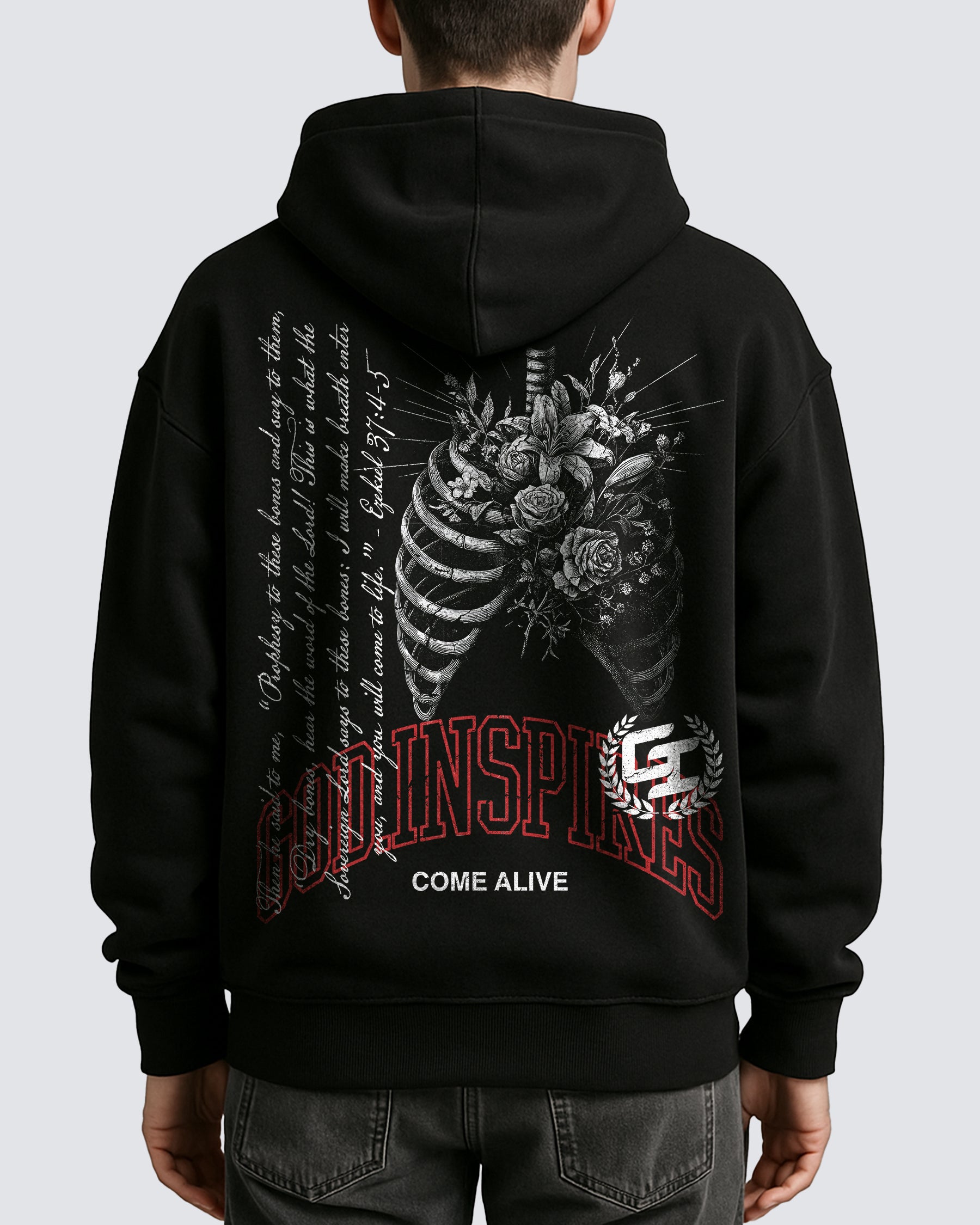 'Come Alive' Oversized Hoodie