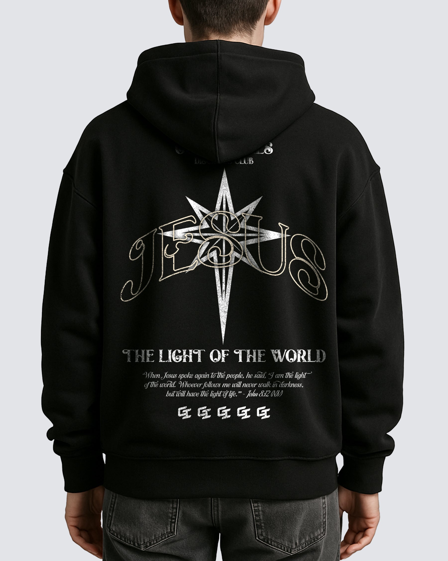 [Christmas Edition] 'Jesus The Light' Oversized Hoodie