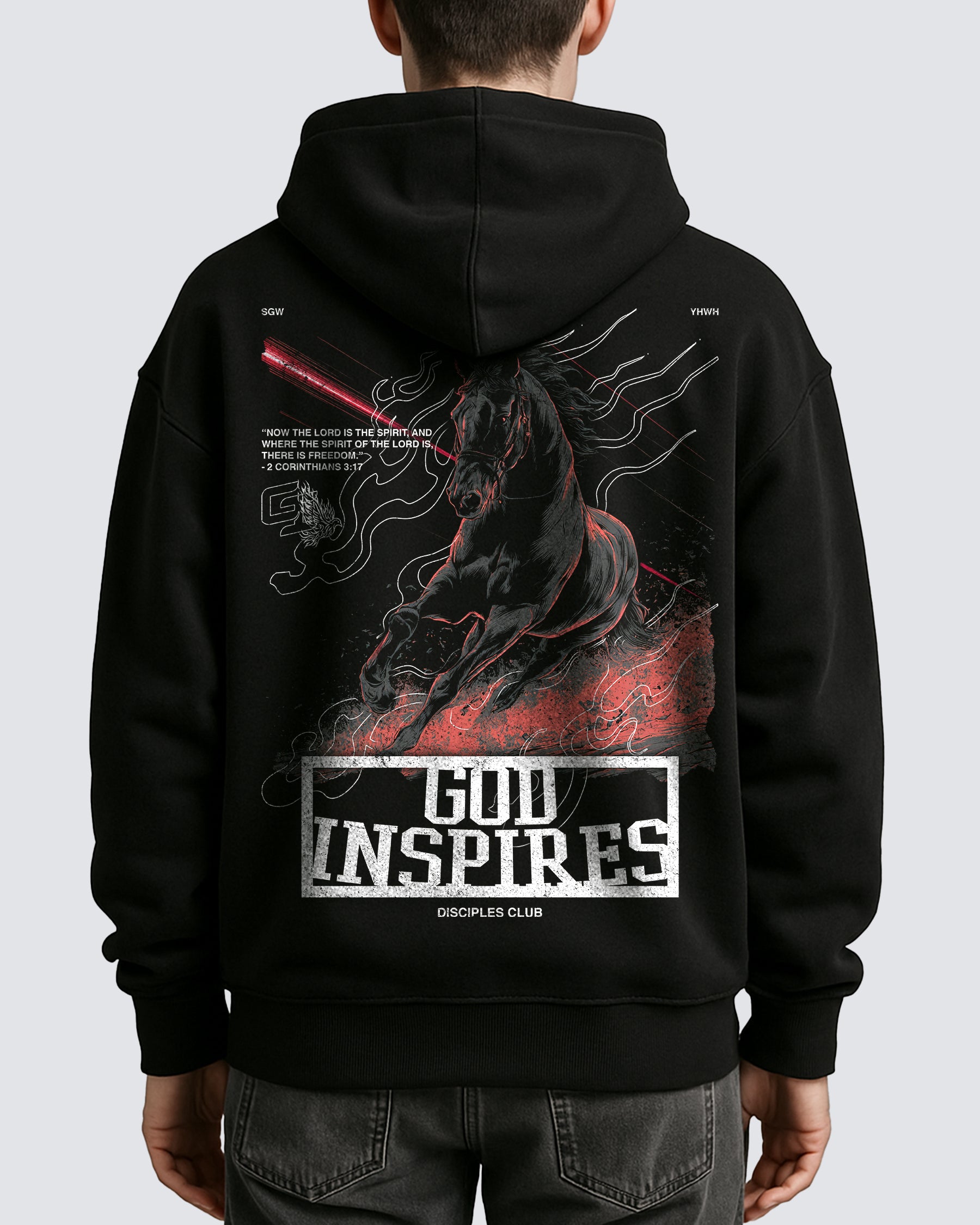 'Horse' Oversized Hoodie