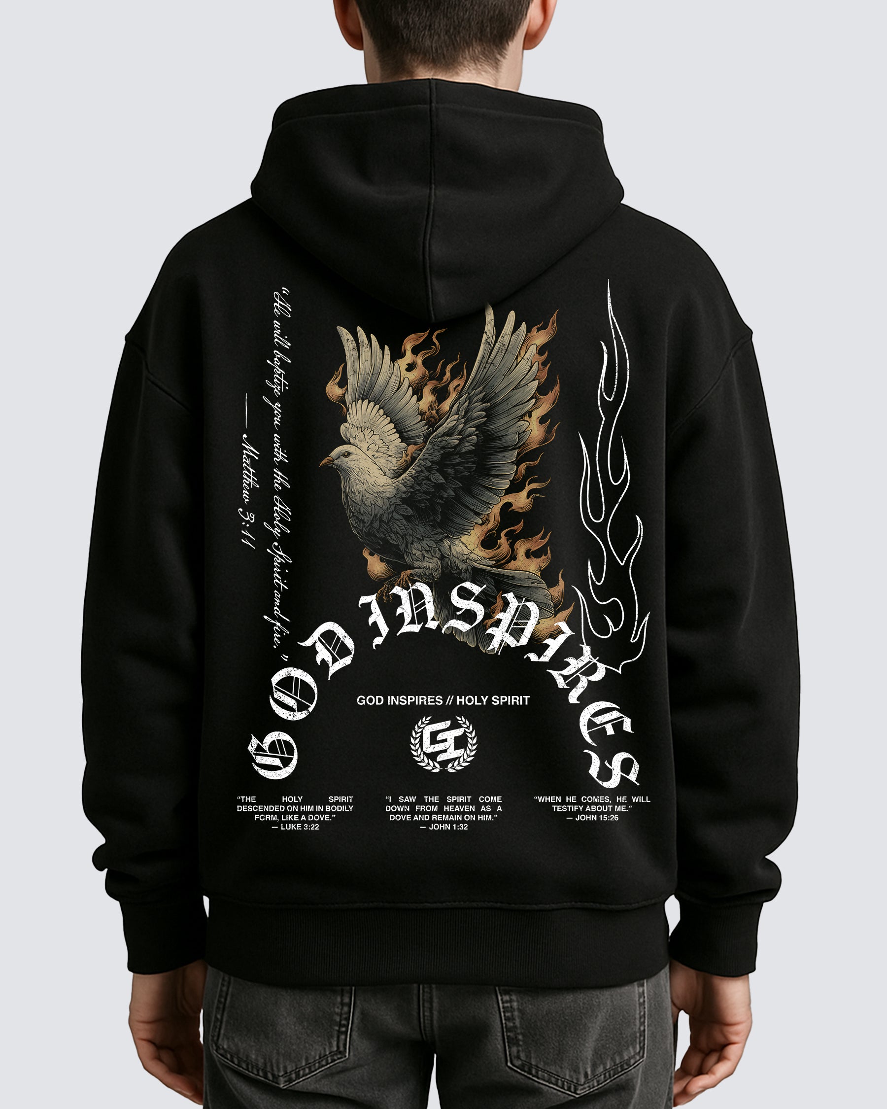 'Dove' Oversized Hoodie