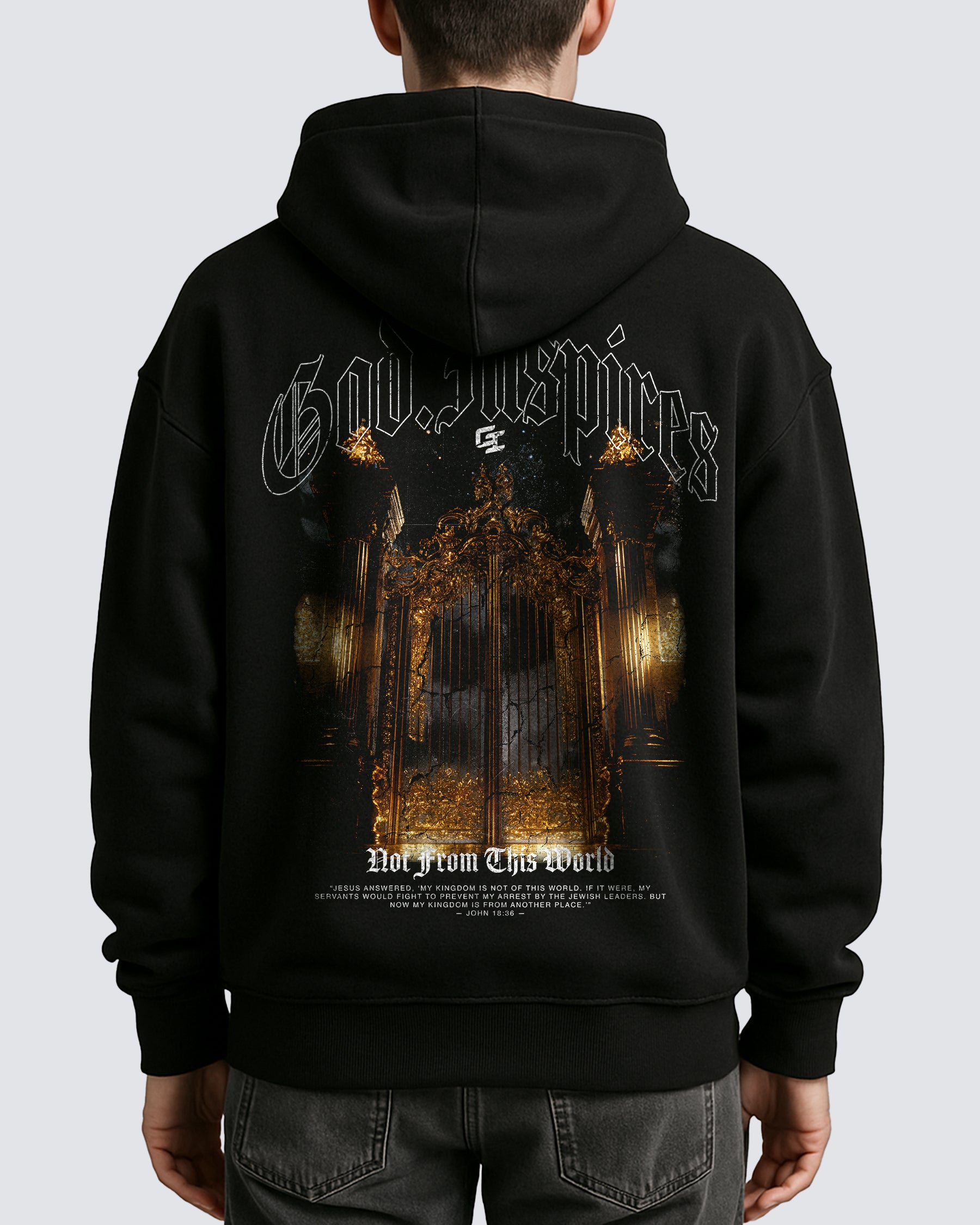 'Not From This World' Oversized Hoodie