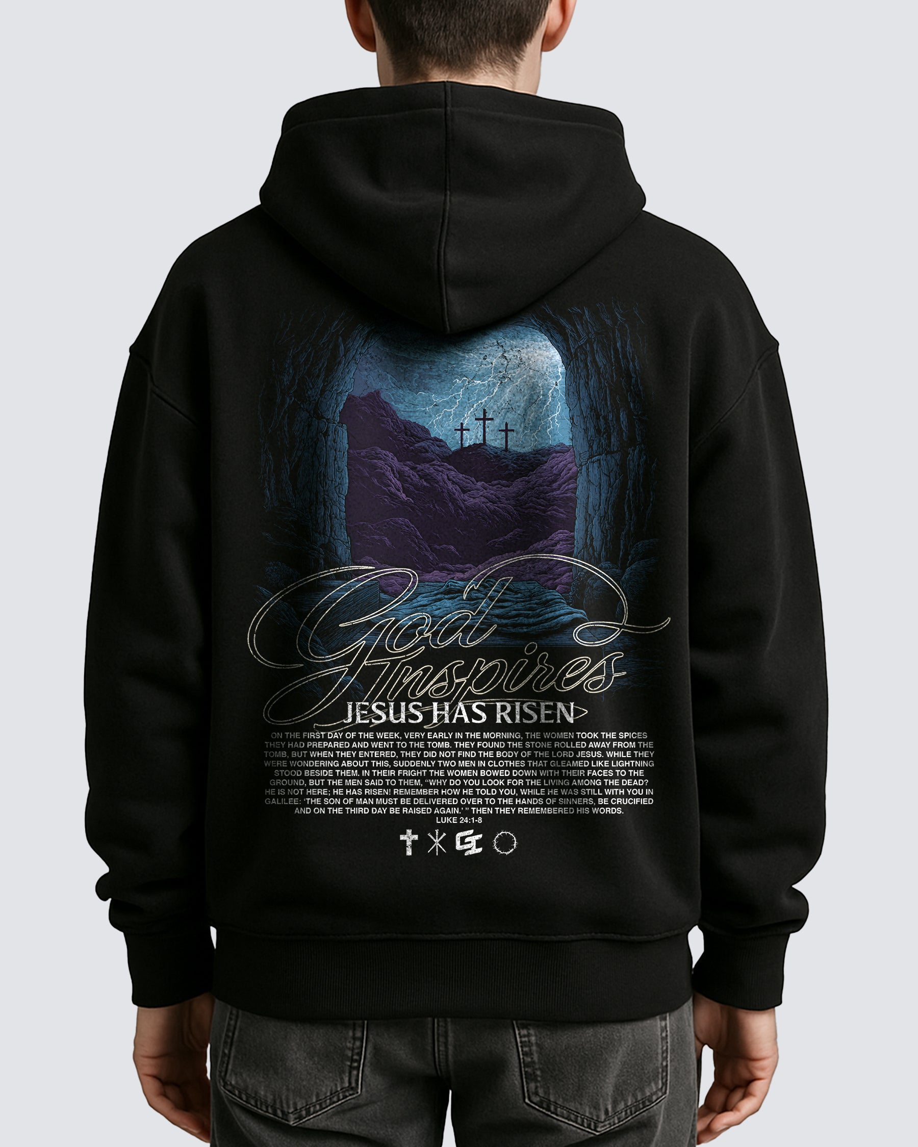 'The Empty Tomb' Oversized Hoodie