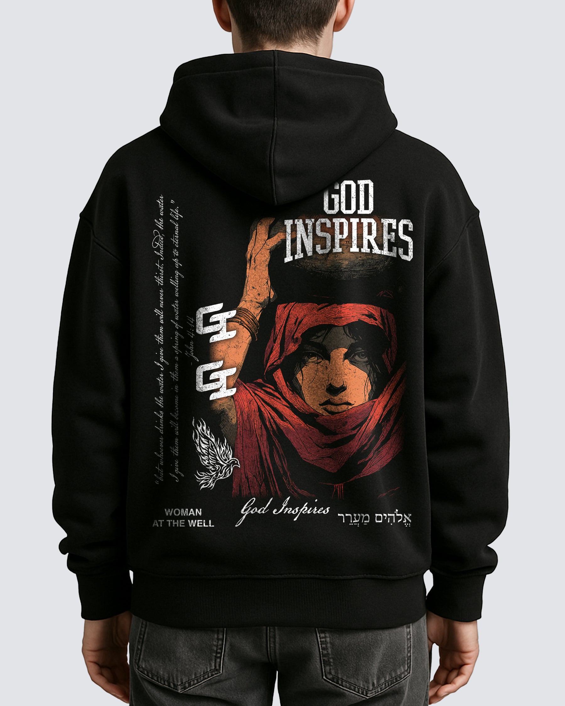'Woman At The Well' Oversized Hoodie