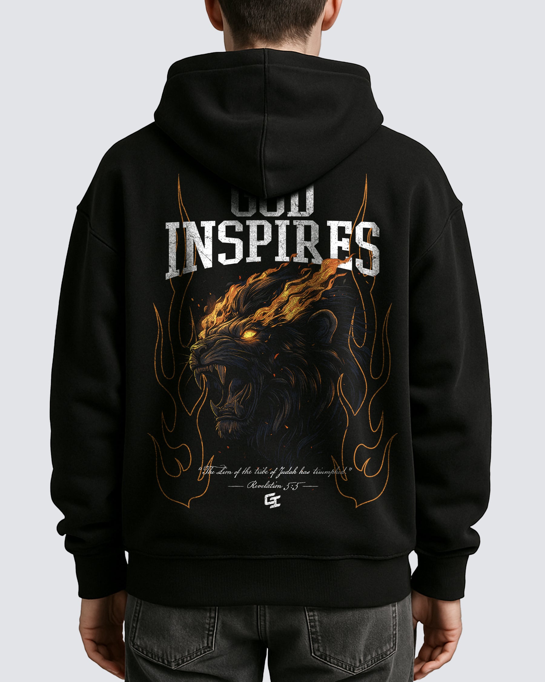 'Lion' Oversized Hoodie