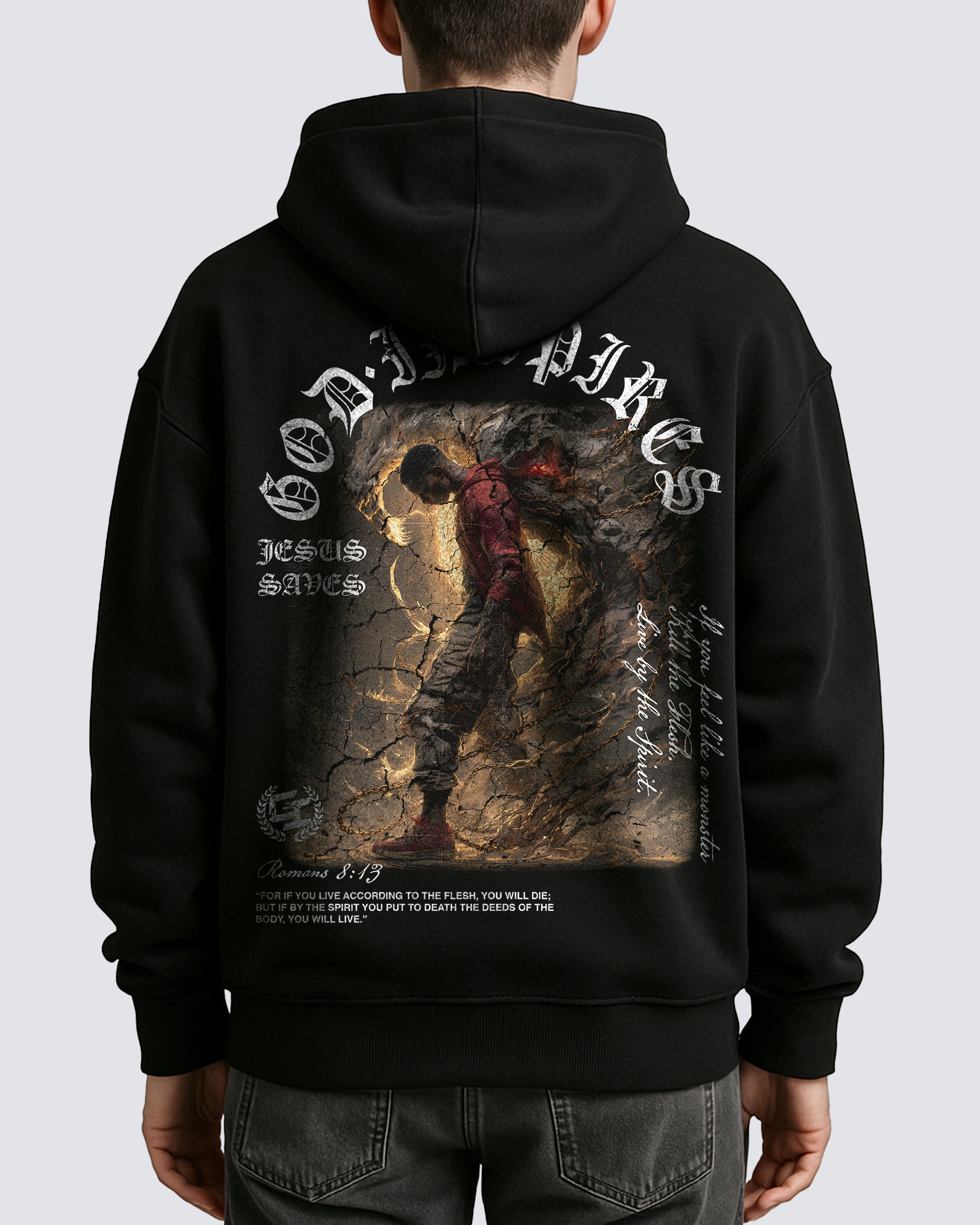 'Monster' Oversized Hoodie