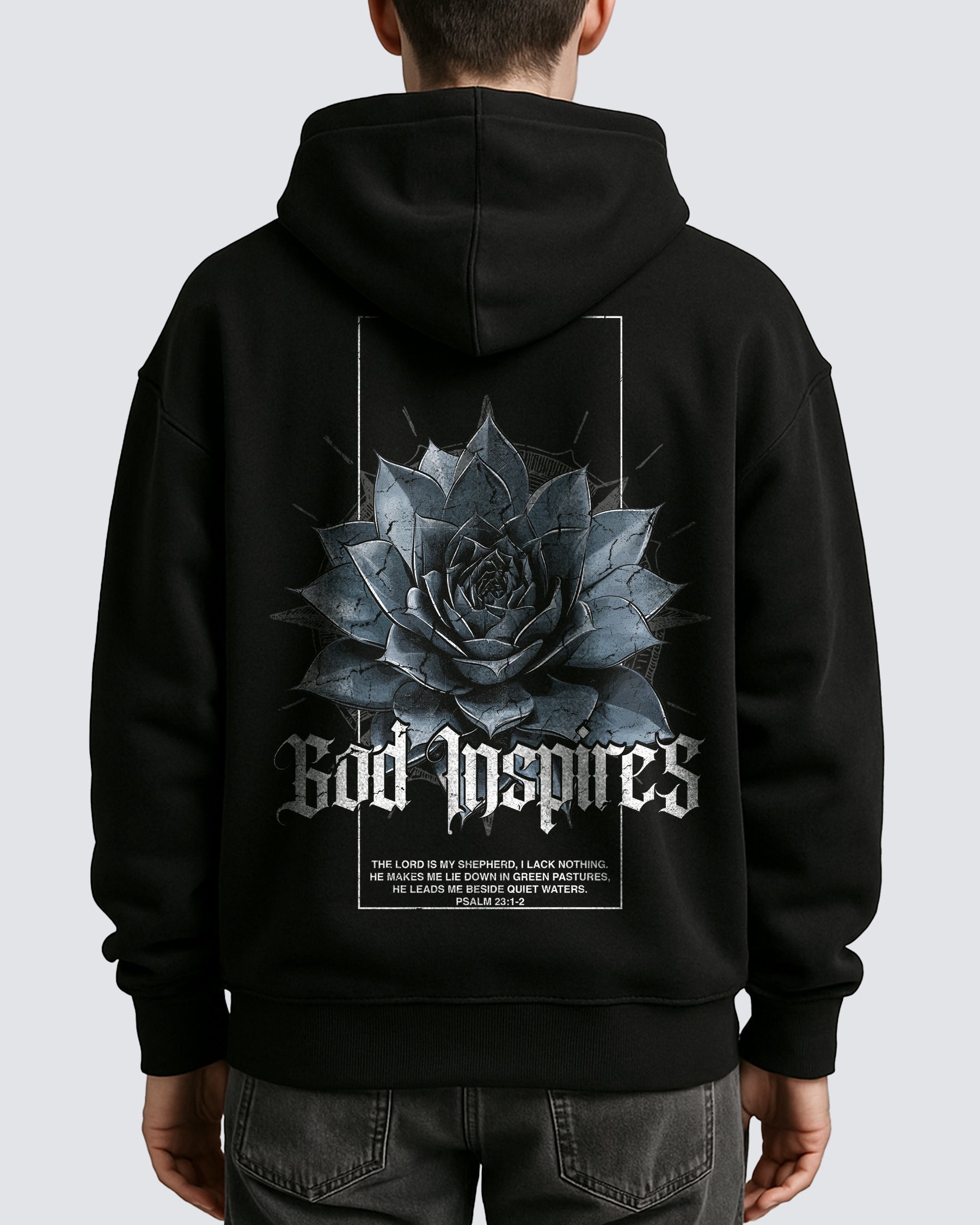 'The Lord Is My Shepherd' Oversized Hoodie