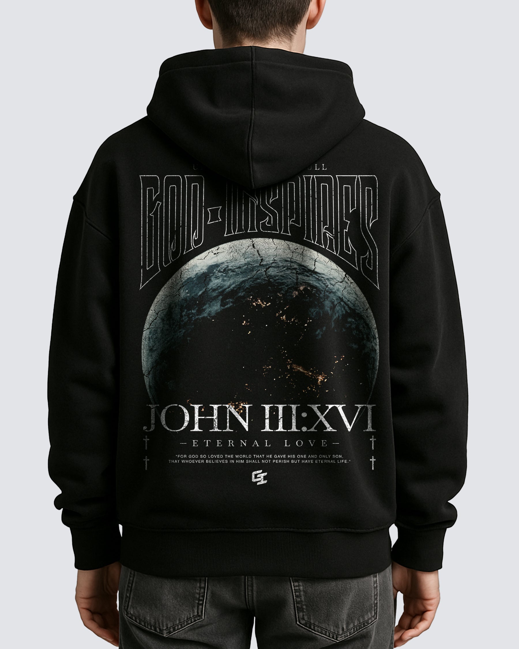'Eternal Love' Oversized Hoodie