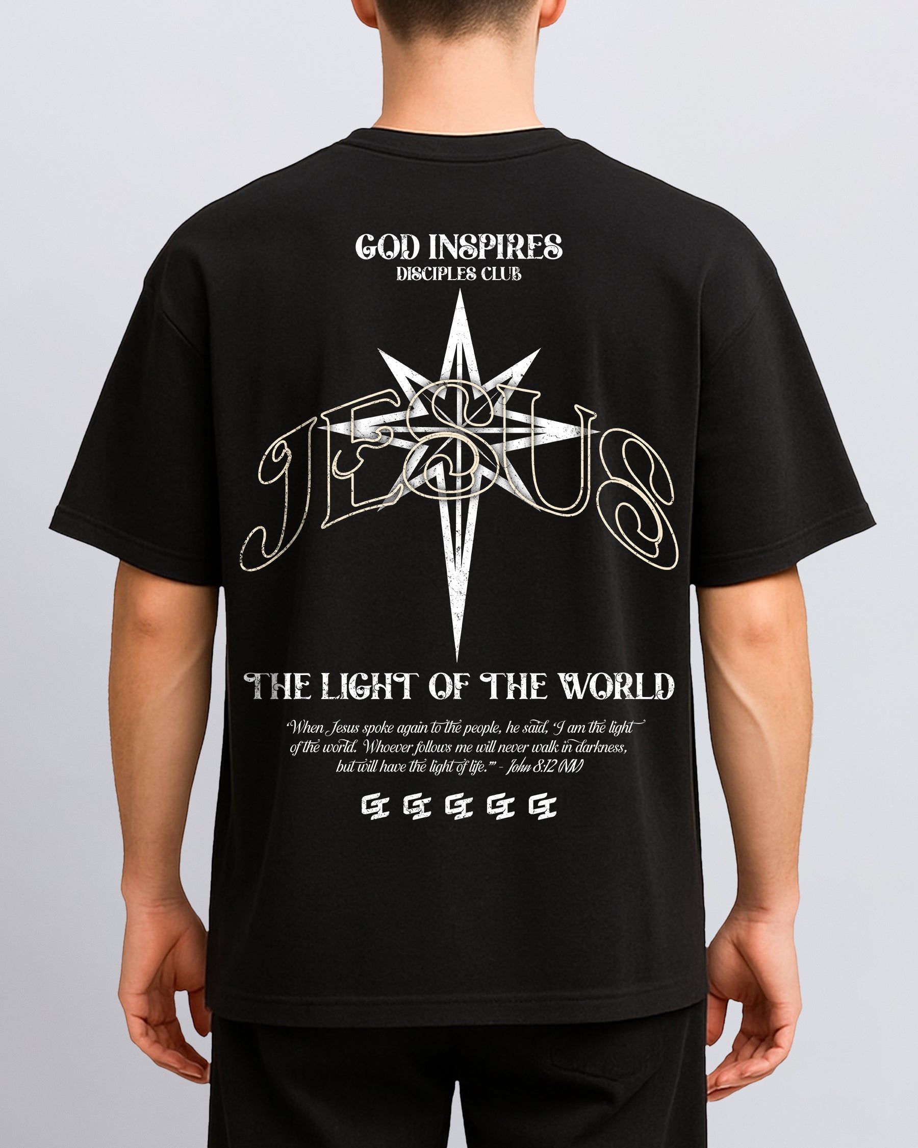 [Christmas Edition] 'Jesus The Light' T-Shirt