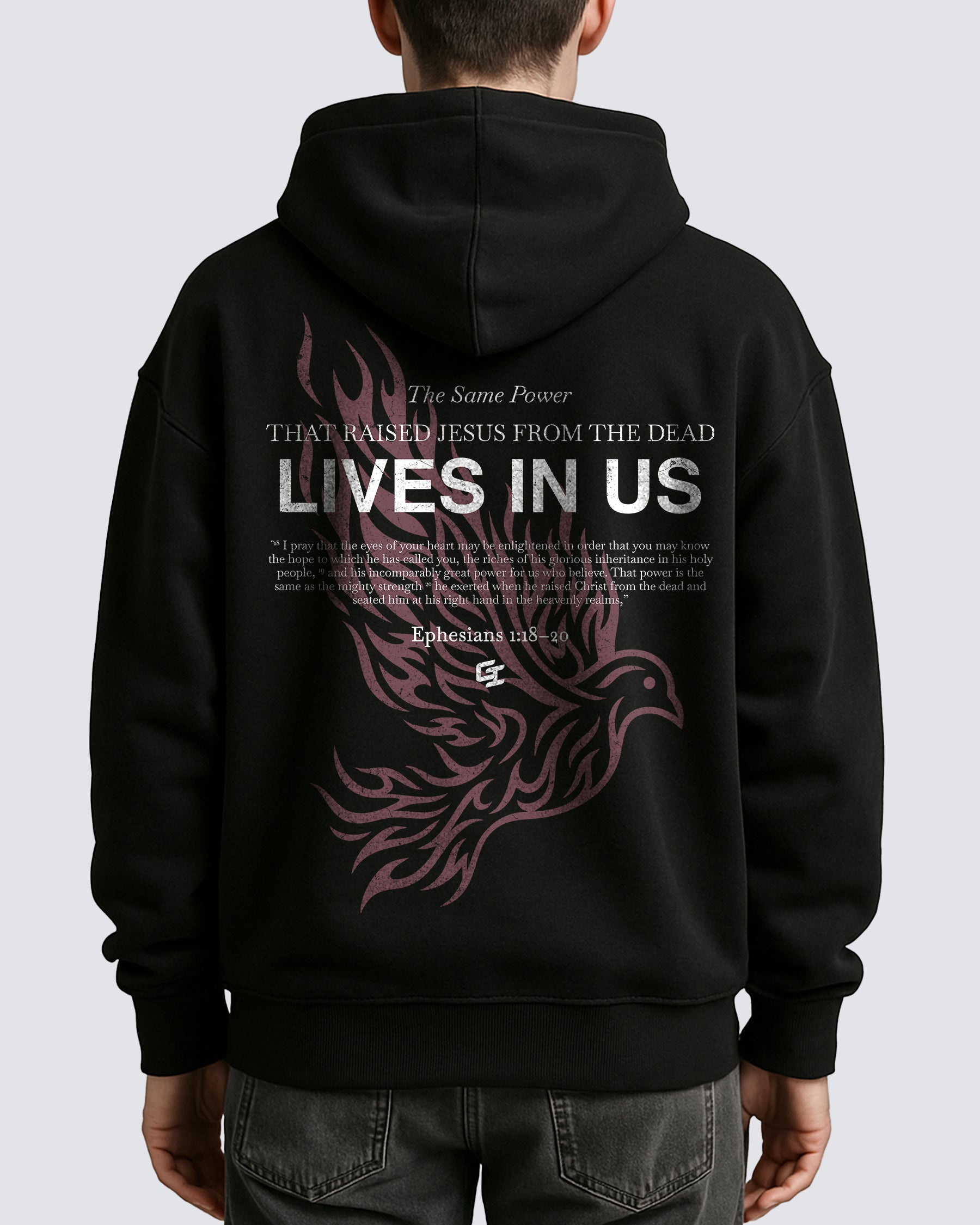 'The Same Power' Oversized Hoodie