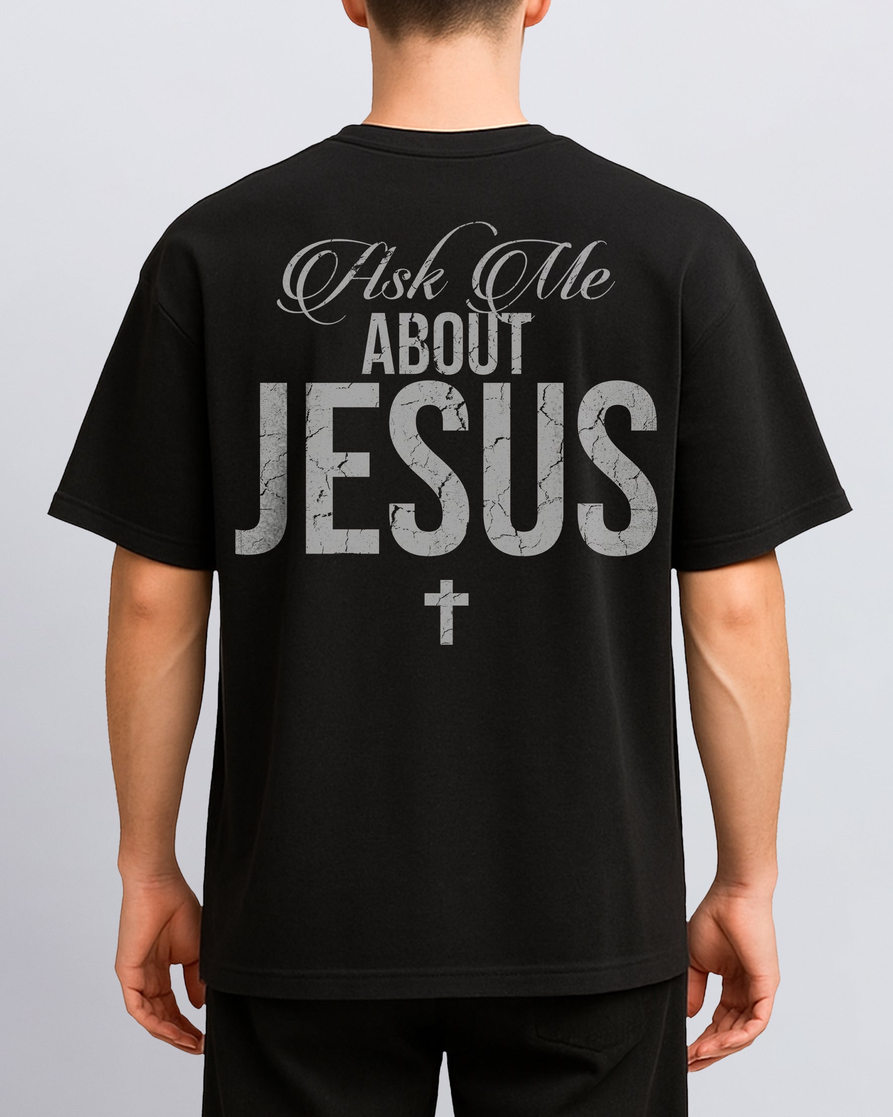 'Ask Me About Jesus' T-Shirt