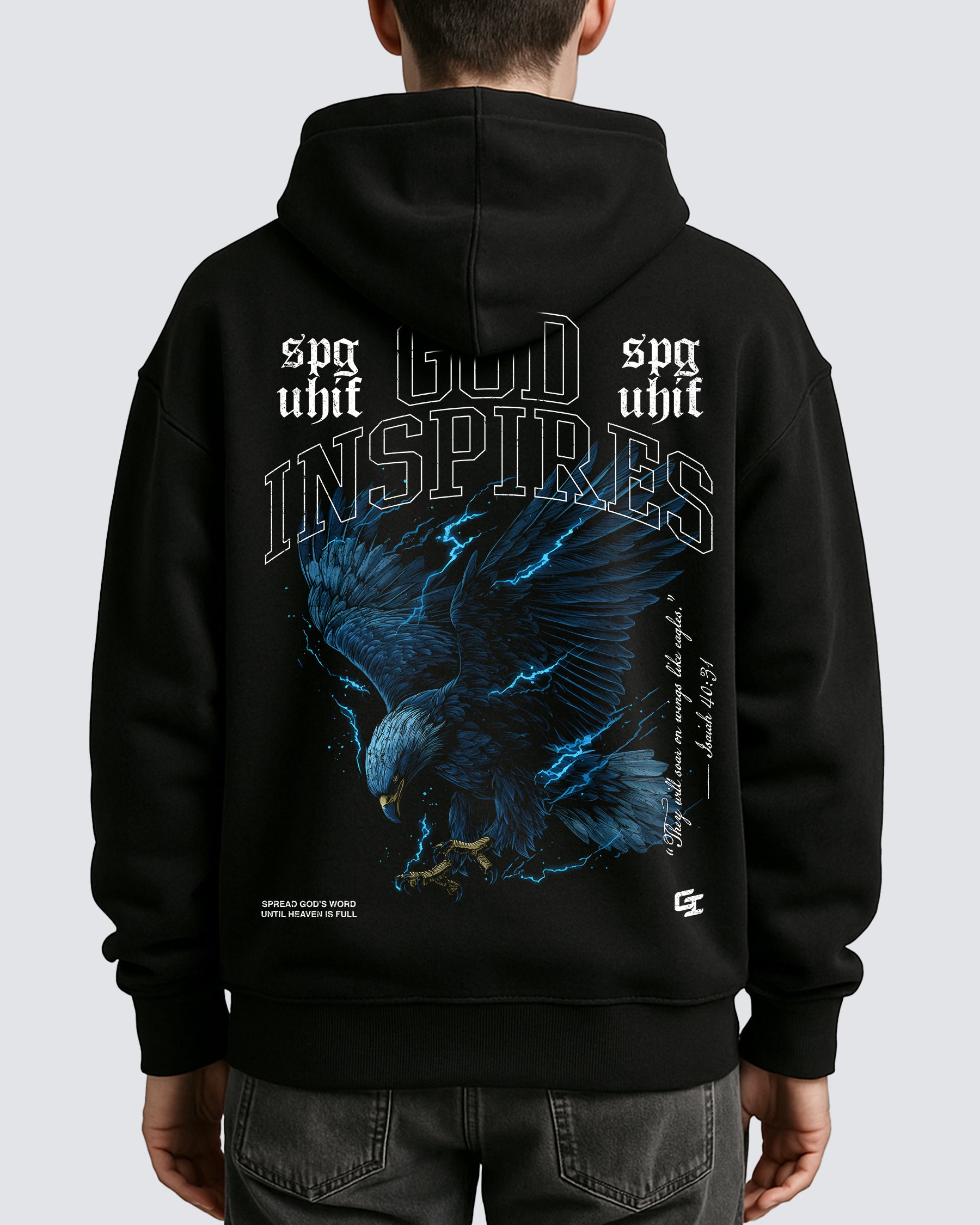 'Eagle' Oversized Hoodie