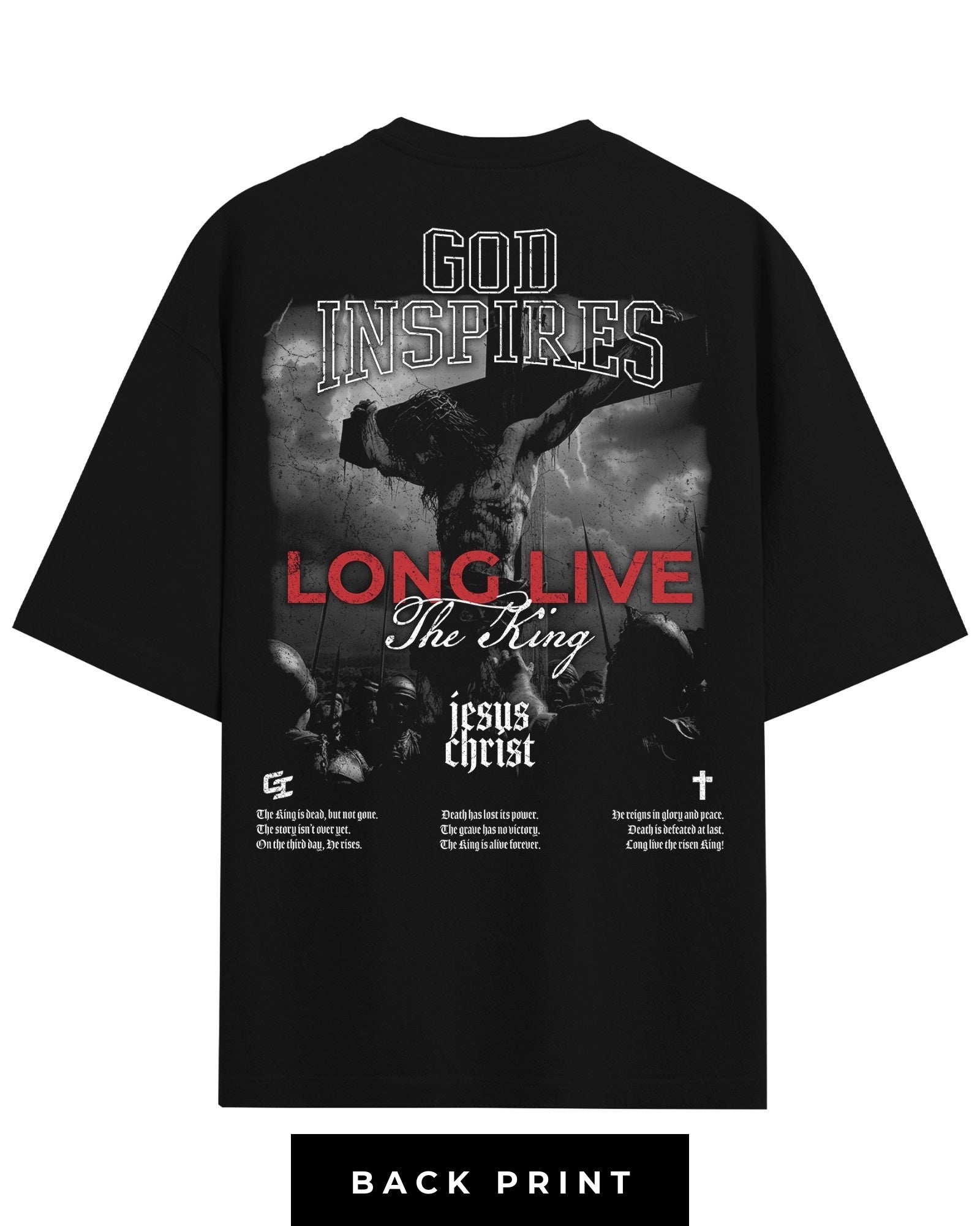 'Long Live The King' T-Shirt - God Inspires