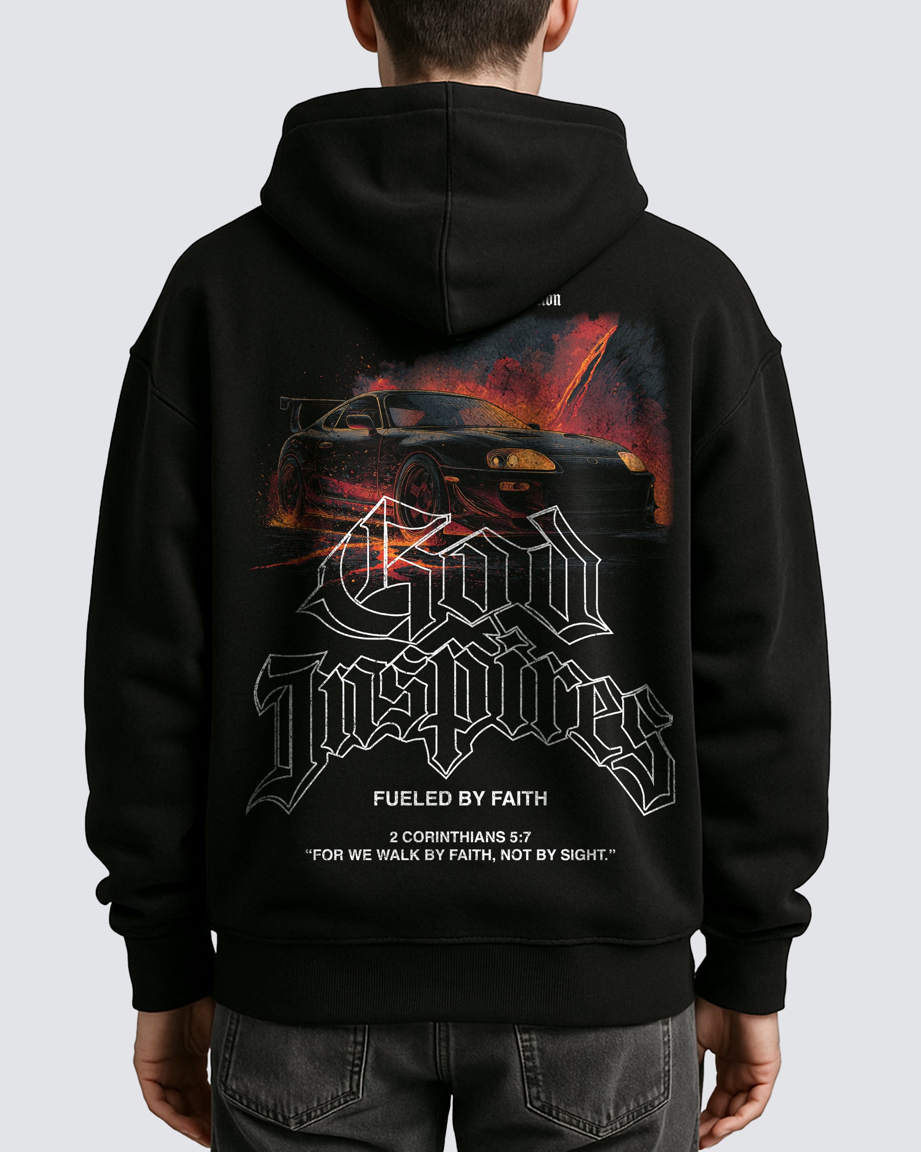 Cars '1997 Toyota Supra' Oversized Hoodie
