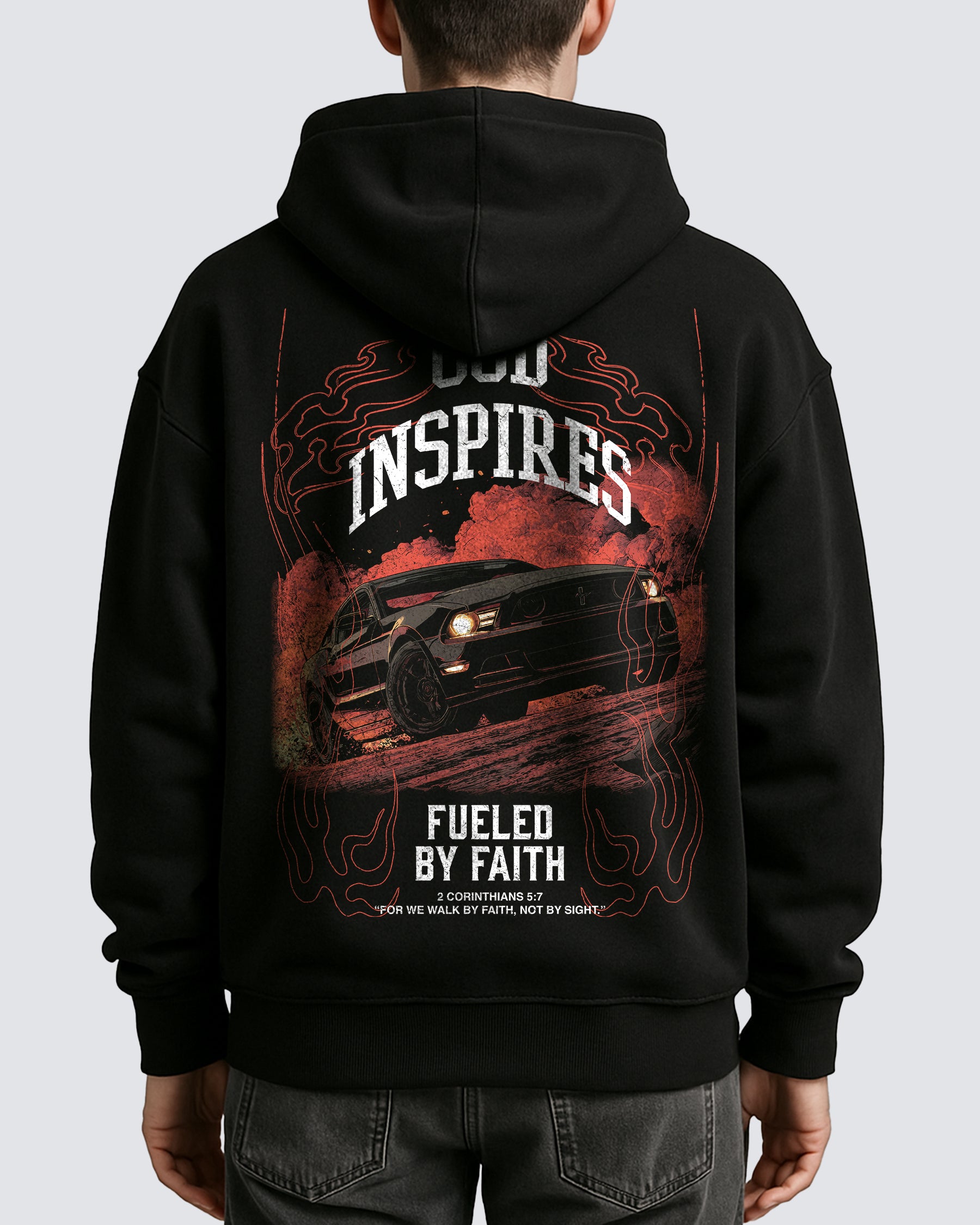 Cars '2011 Ford Mustang GT' Oversized Hoodie