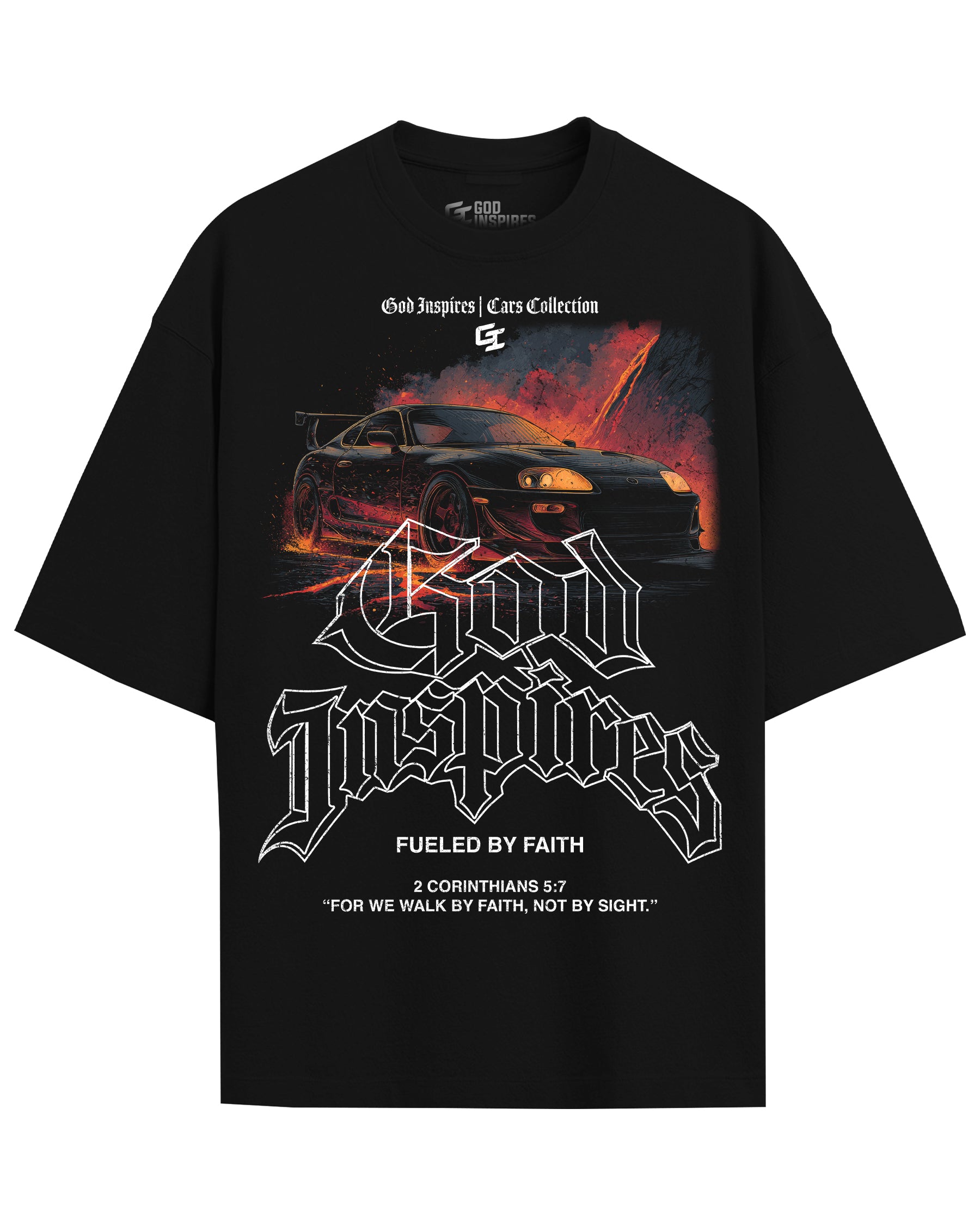 Cars '1997 Toyota Supra' Front T-Shirt