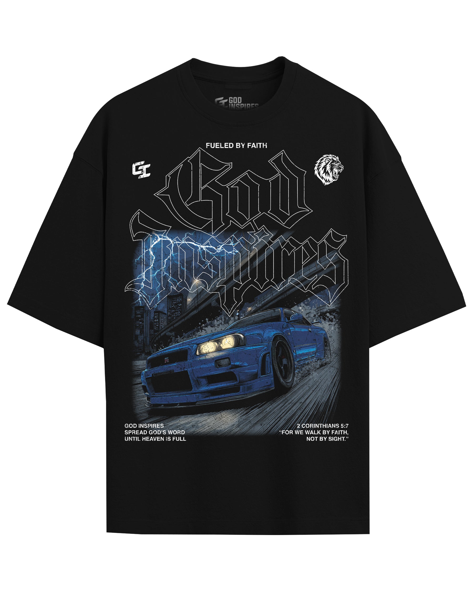 Cars '1999 Nissan Skyline GT-R' Front T-Shirt