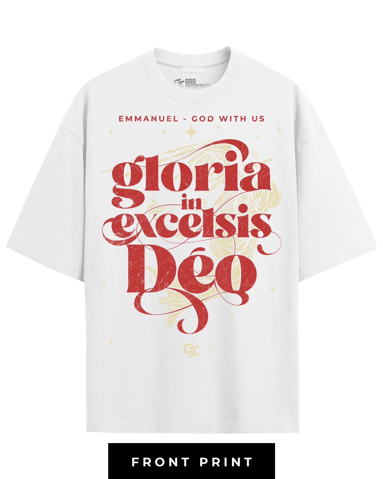 [Christmas Edition] 'Gloria In Excelsis Deo' T-Shirt - God Inspires