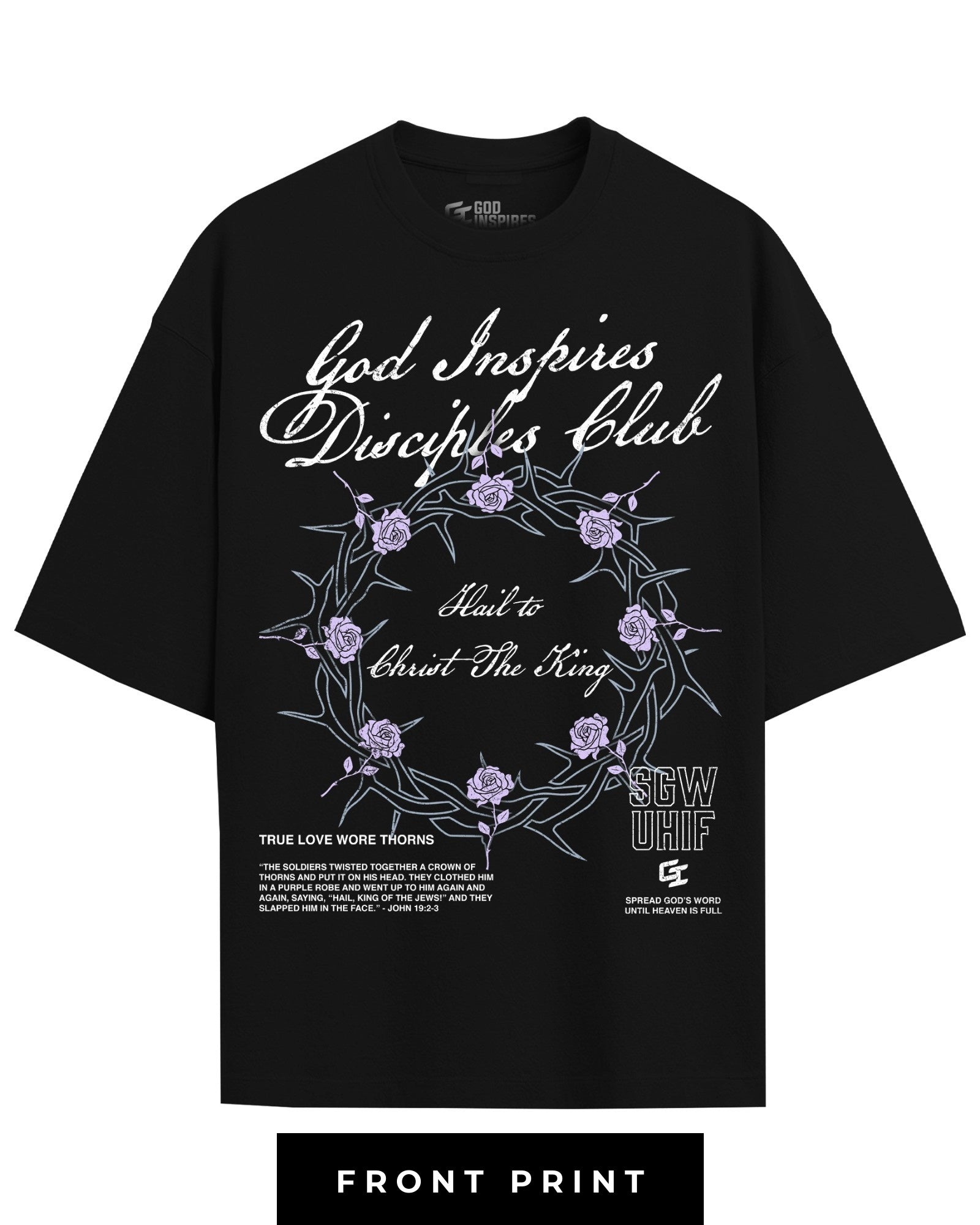 'Crown of Thorns' T-Shirt - God Inspires