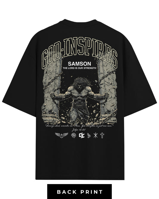 'Samson's Strength' T-Shirt - God Inspires