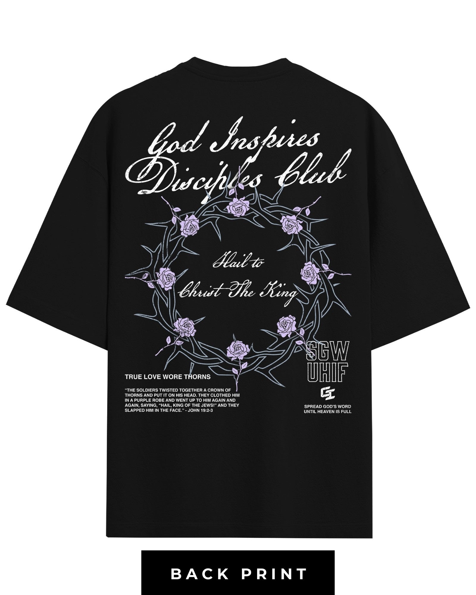 'Crown of Thorns' T-Shirt - God Inspires
