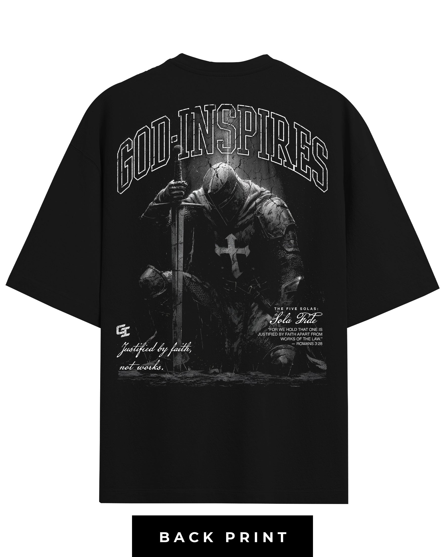 'The Five Solas: Sola Fide' T-Shirt - God Inspires