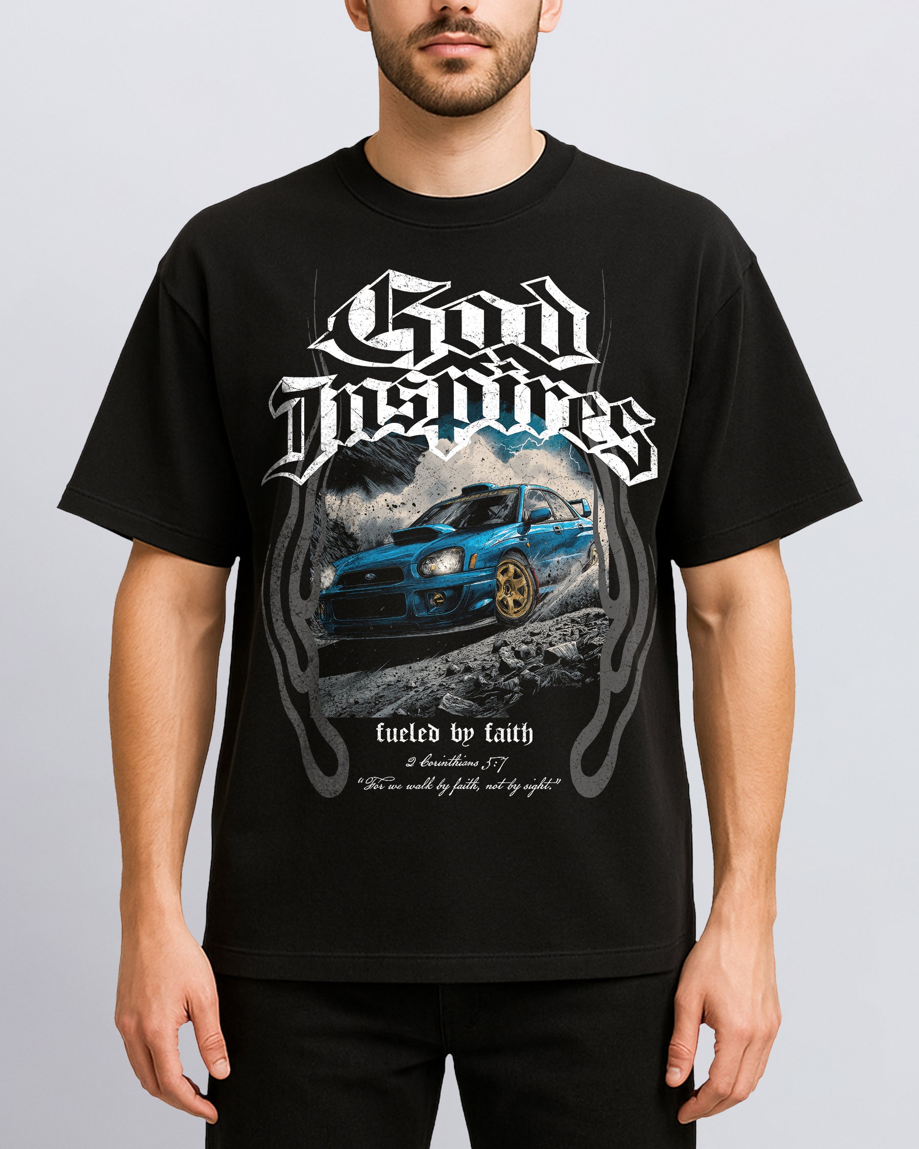 Cars '2004 Subaru Impreza' Front T-Shirt