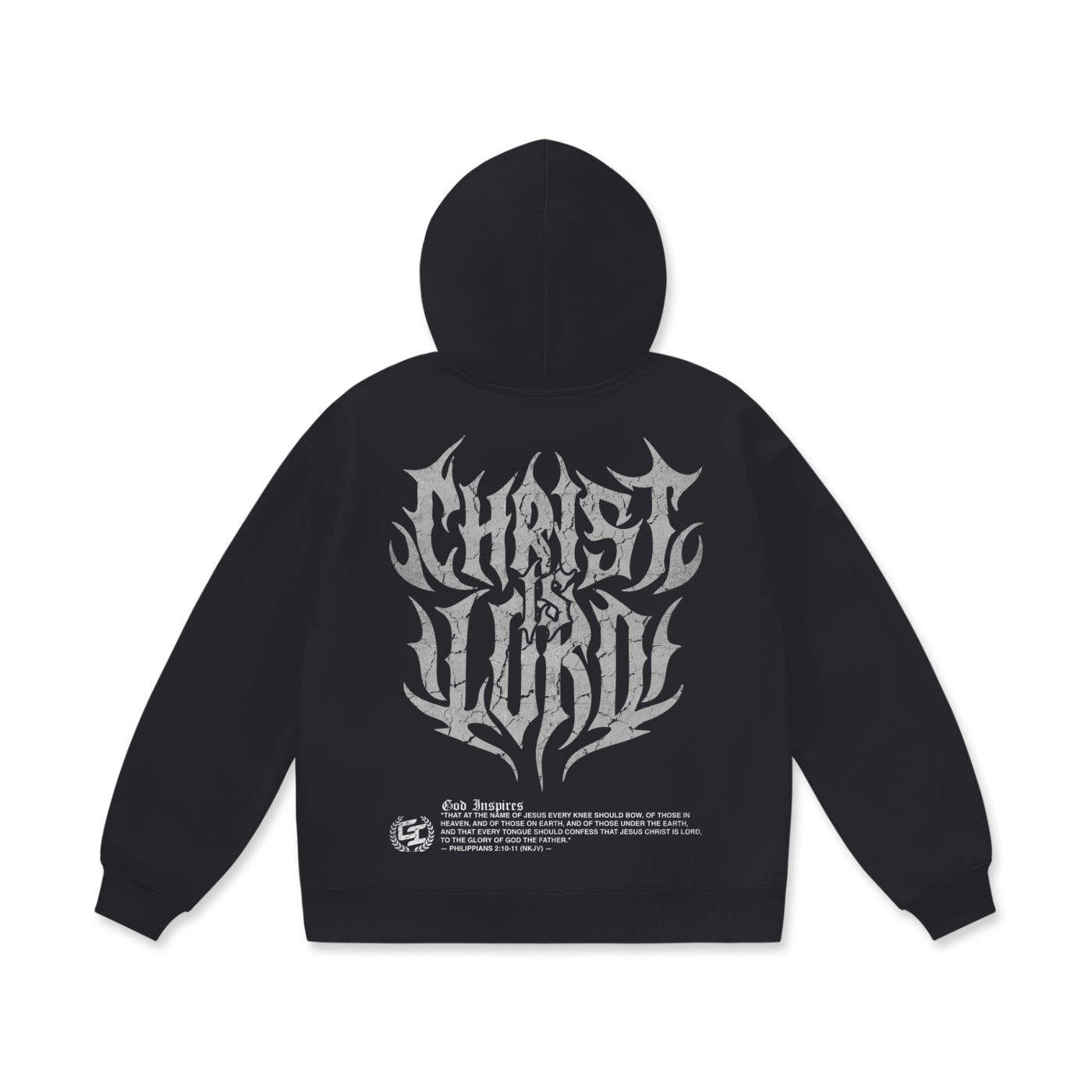 'Christ Is Lord' Oversized Hoodie