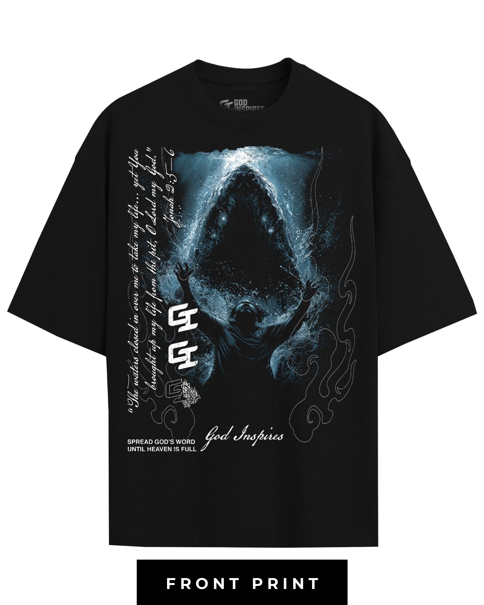 'Jonah and the Whale' T-Shirt - God Inspires
