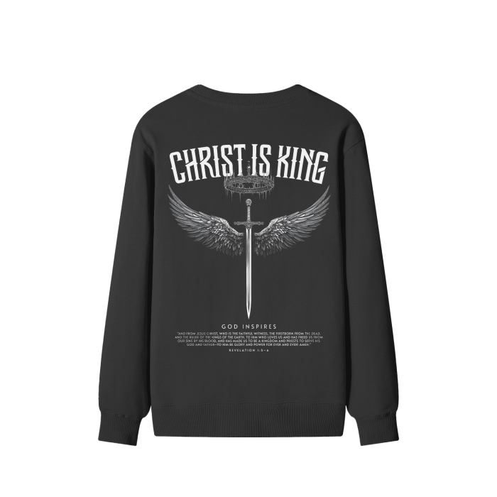 Prevailer 'Christ is King' Relaxed Sweatshirt