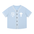 'Glory 2 The King' Contrast Piped Button-Up Jersey