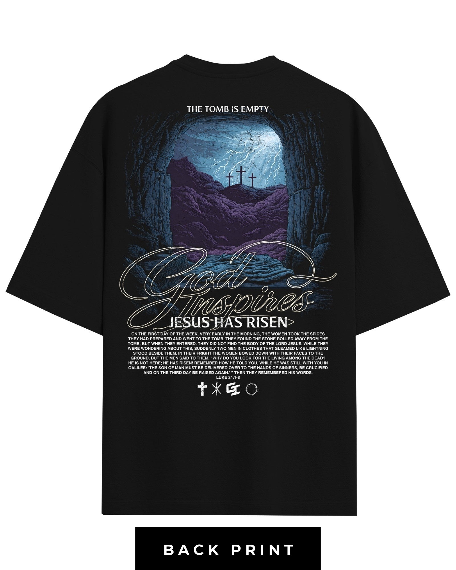 'The Empty Tomb' T-Shirt - God Inspires