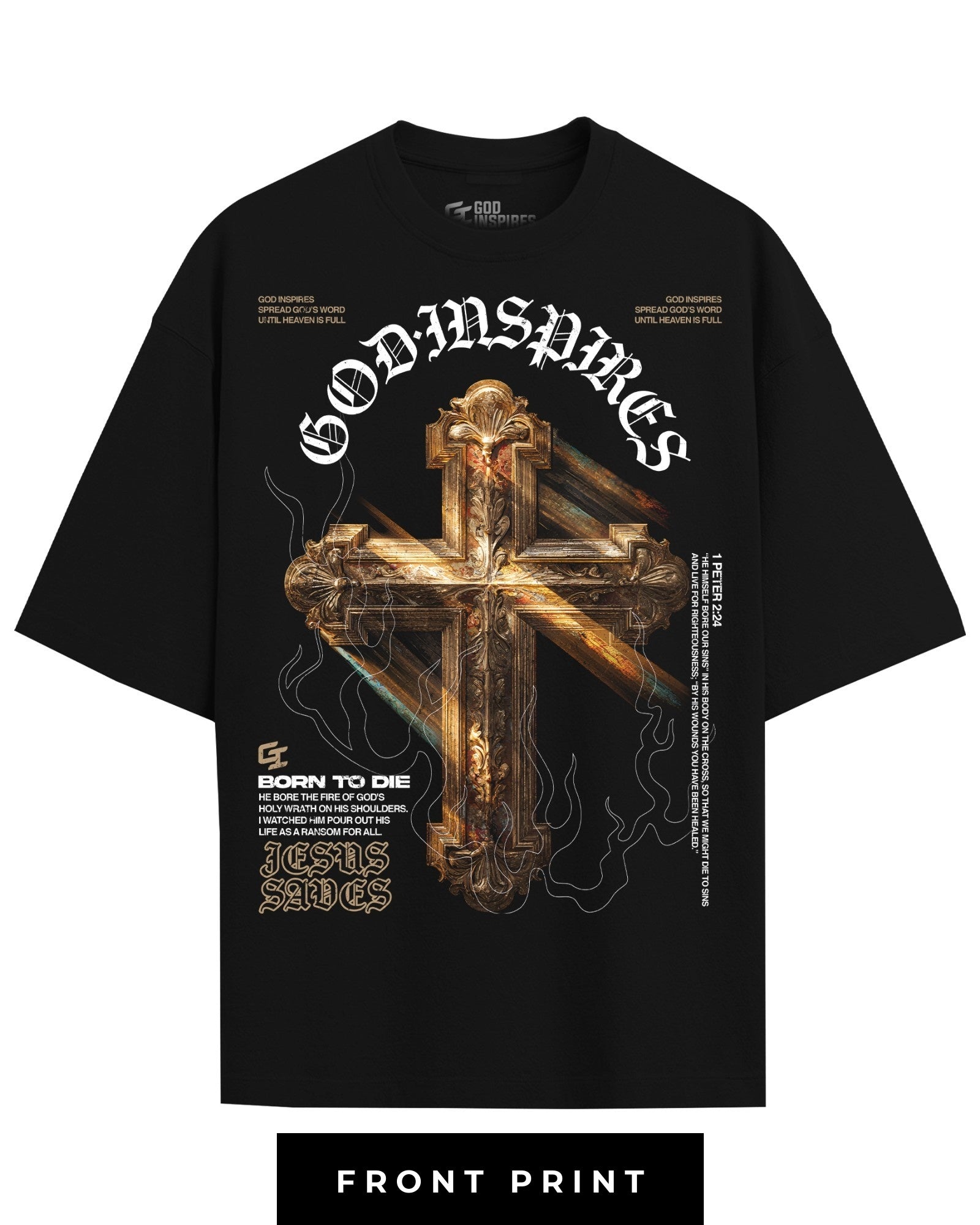 'Born to Die' T-Shirt - God Inspires