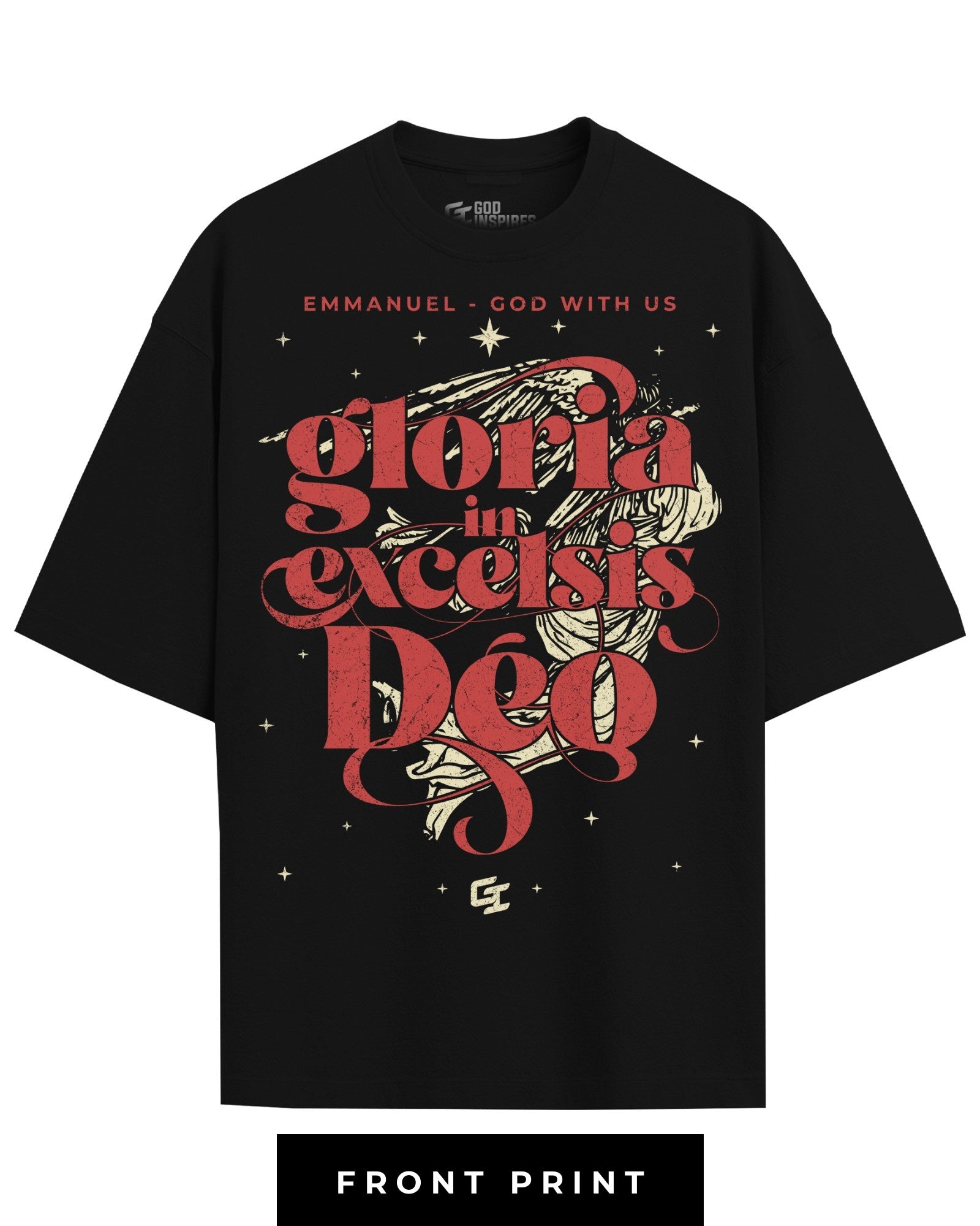 [Christmas Edition] 'Gloria In Excelsis Deo' T-Shirt - God Inspires