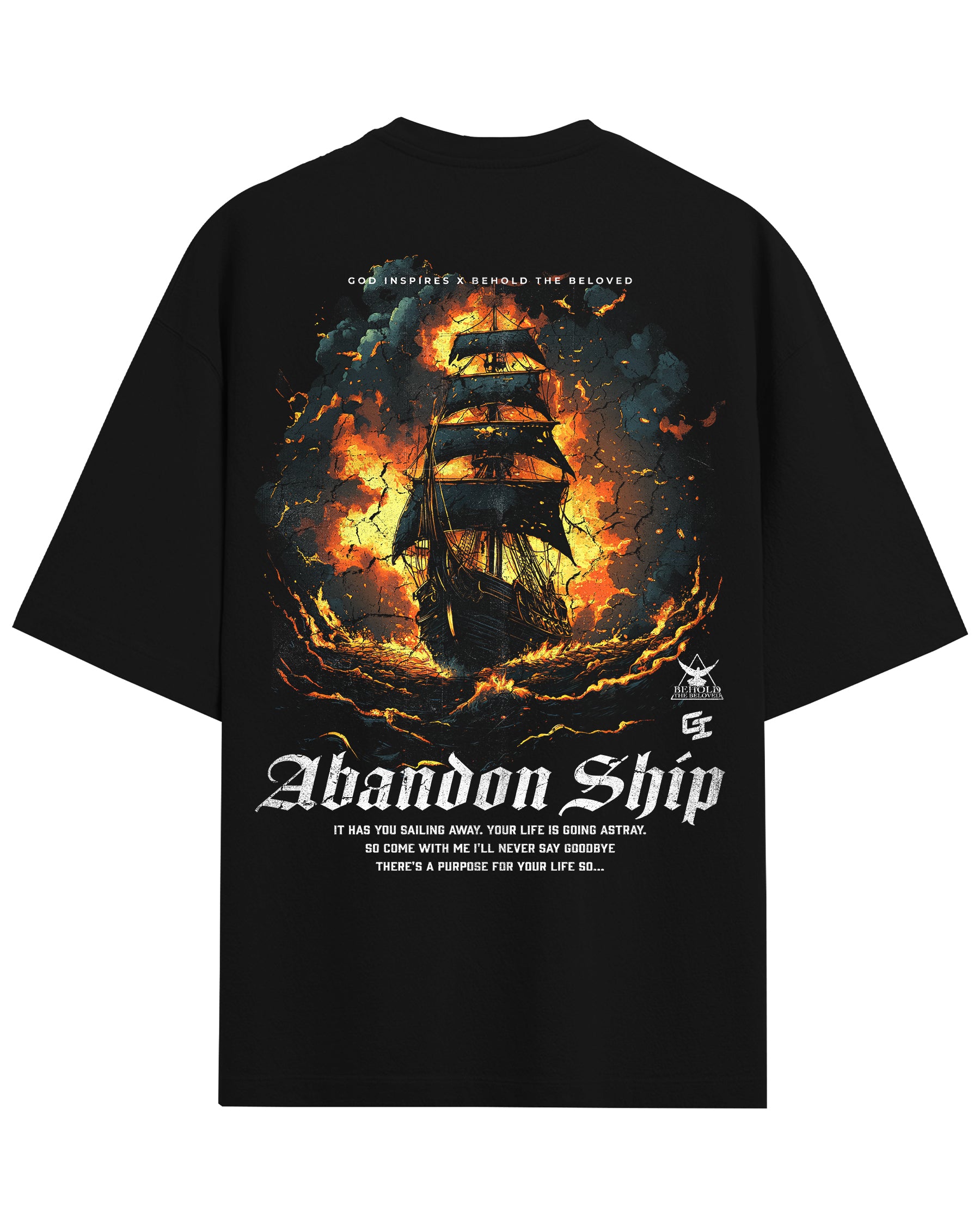 [BTB Collab] 'Abandon Ship' T-Shirt