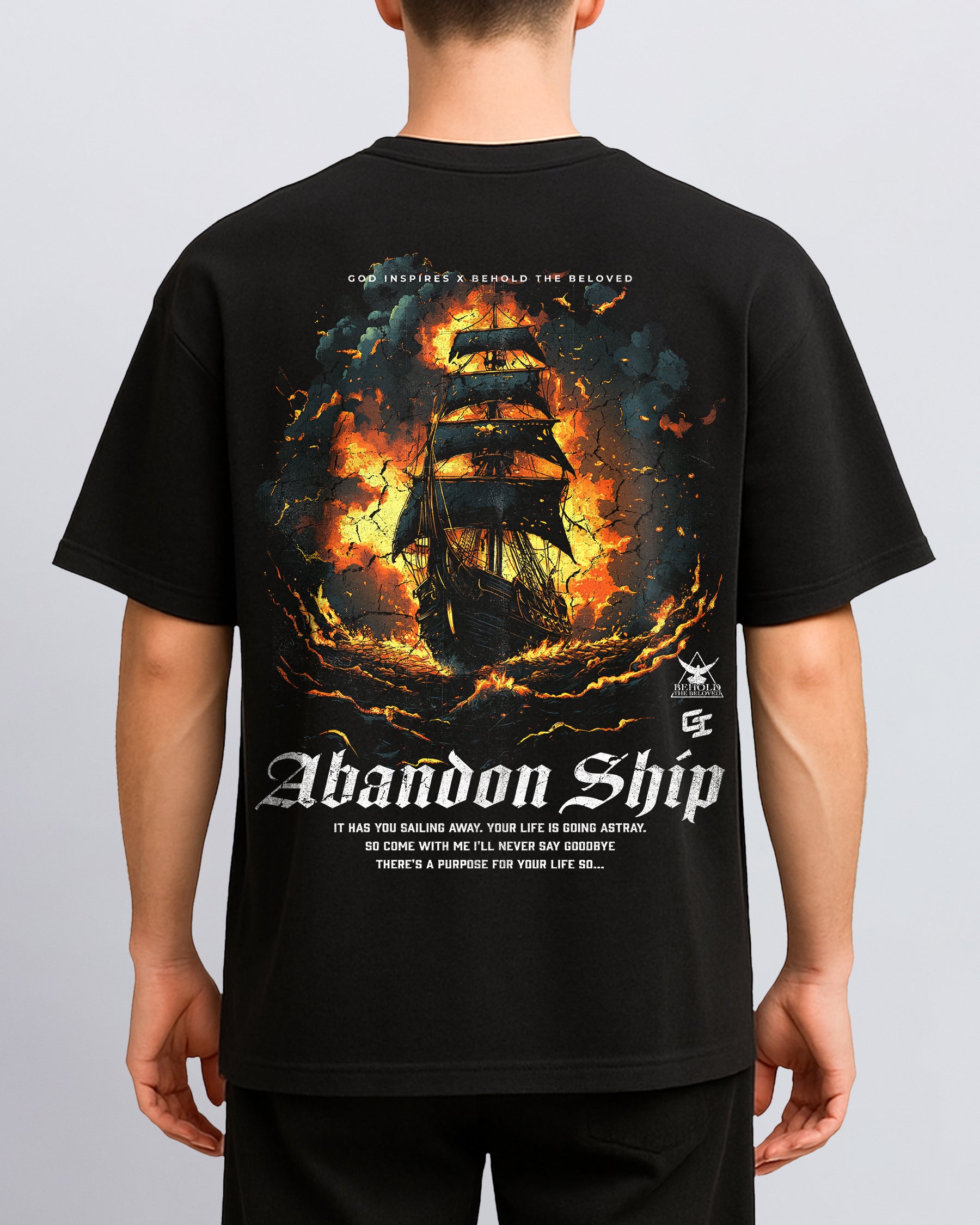 [BTB Collab] 'Abandon Ship' T-Shirt