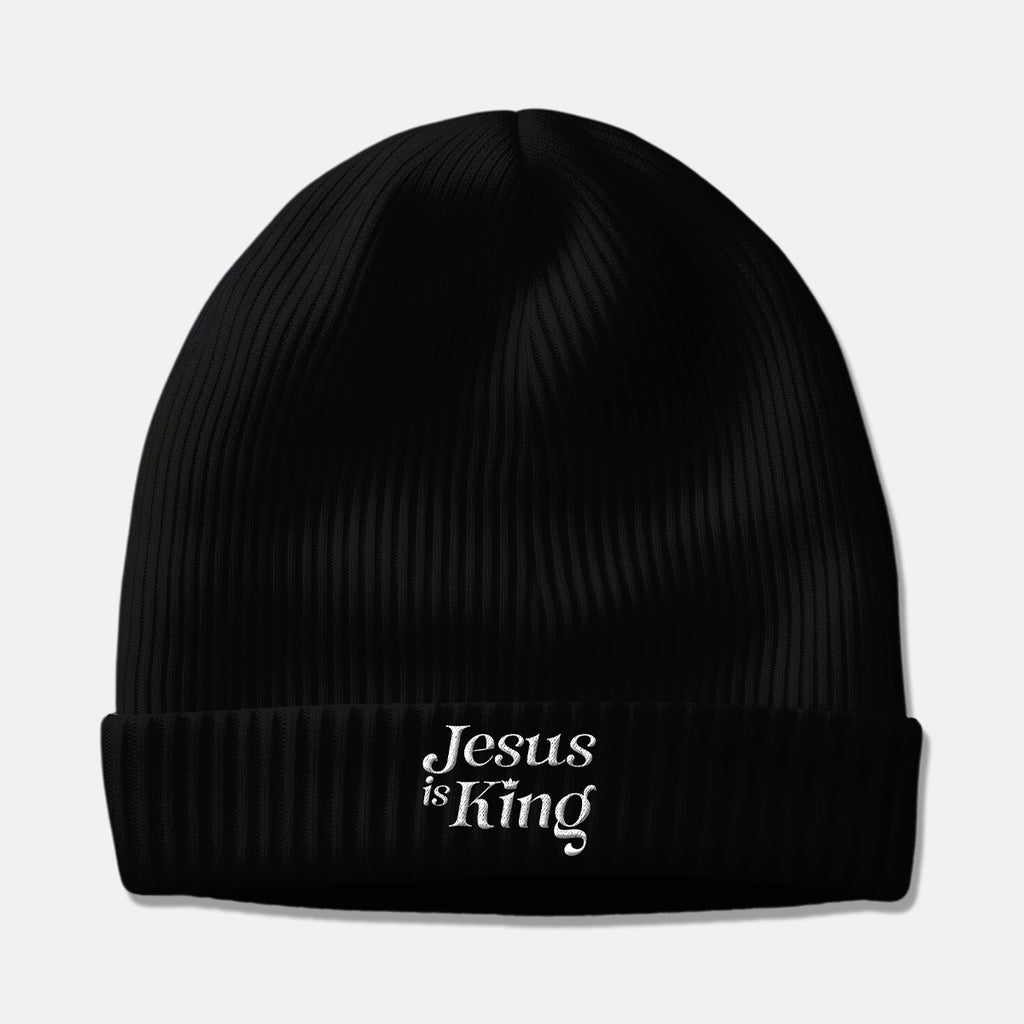 [Limited Edition] 'Jesus Is King' Cuffed Beanie