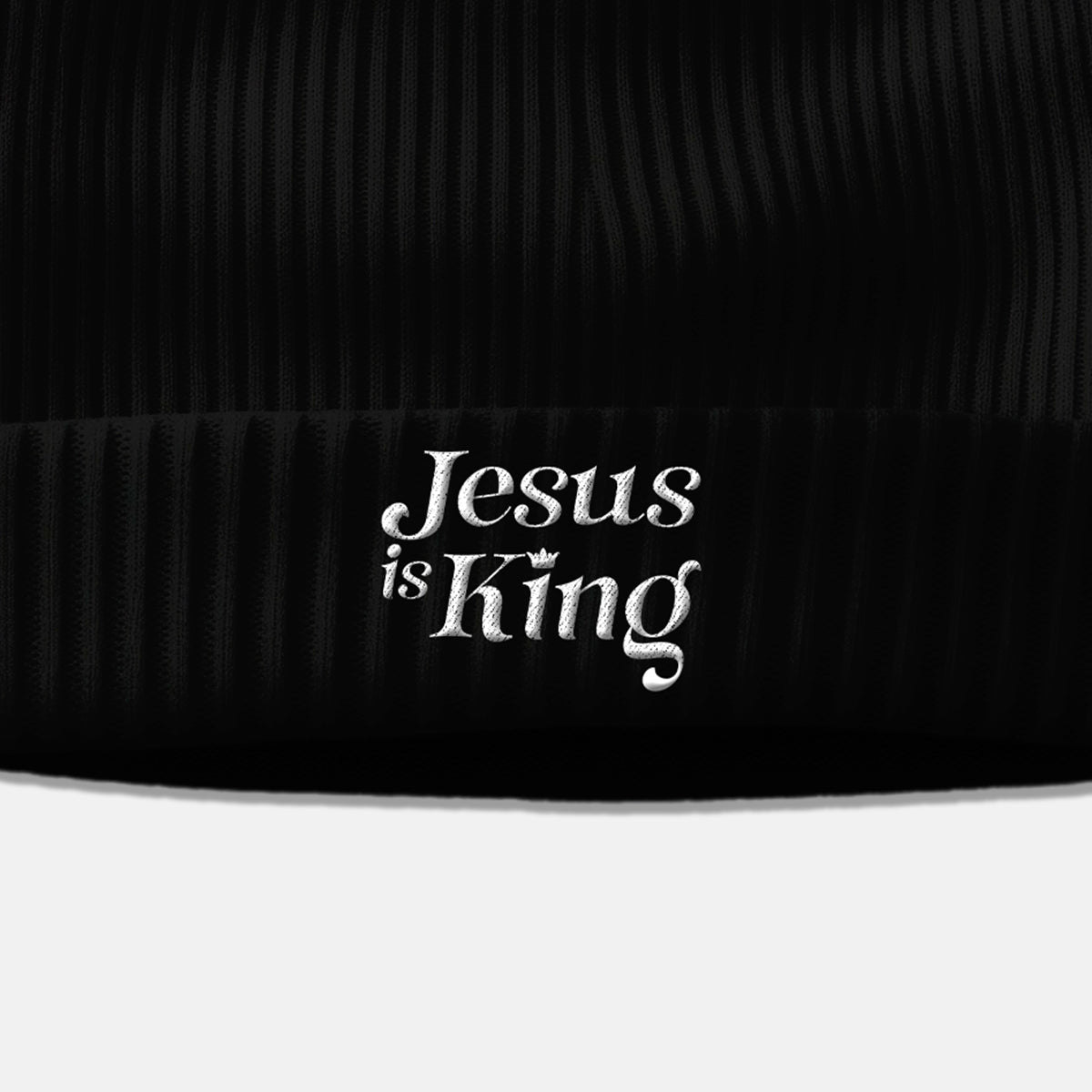 [Limited Edition] 'Jesus Is King' Cuffed Beanie