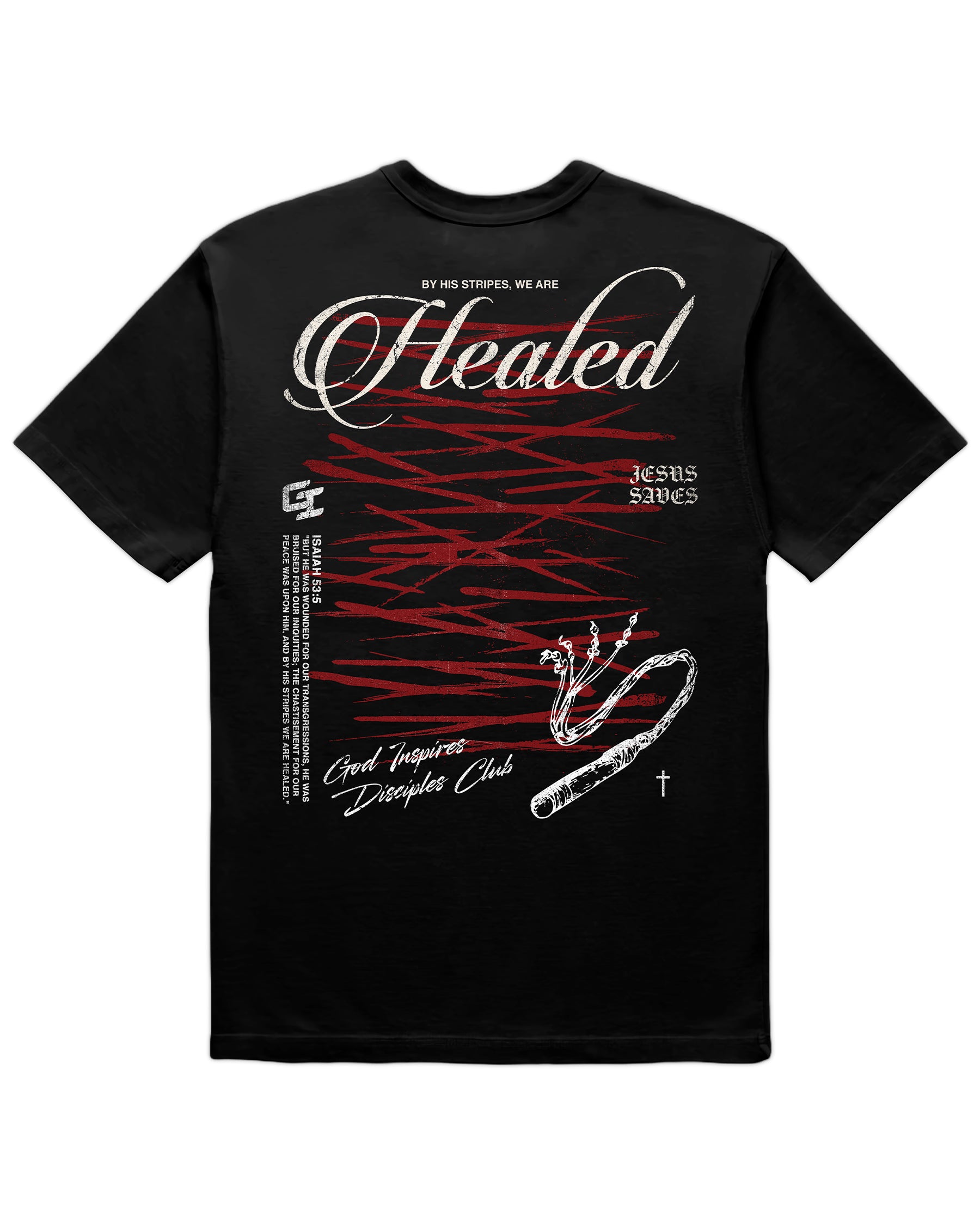 'By His Stripes' Staple T-Shirt