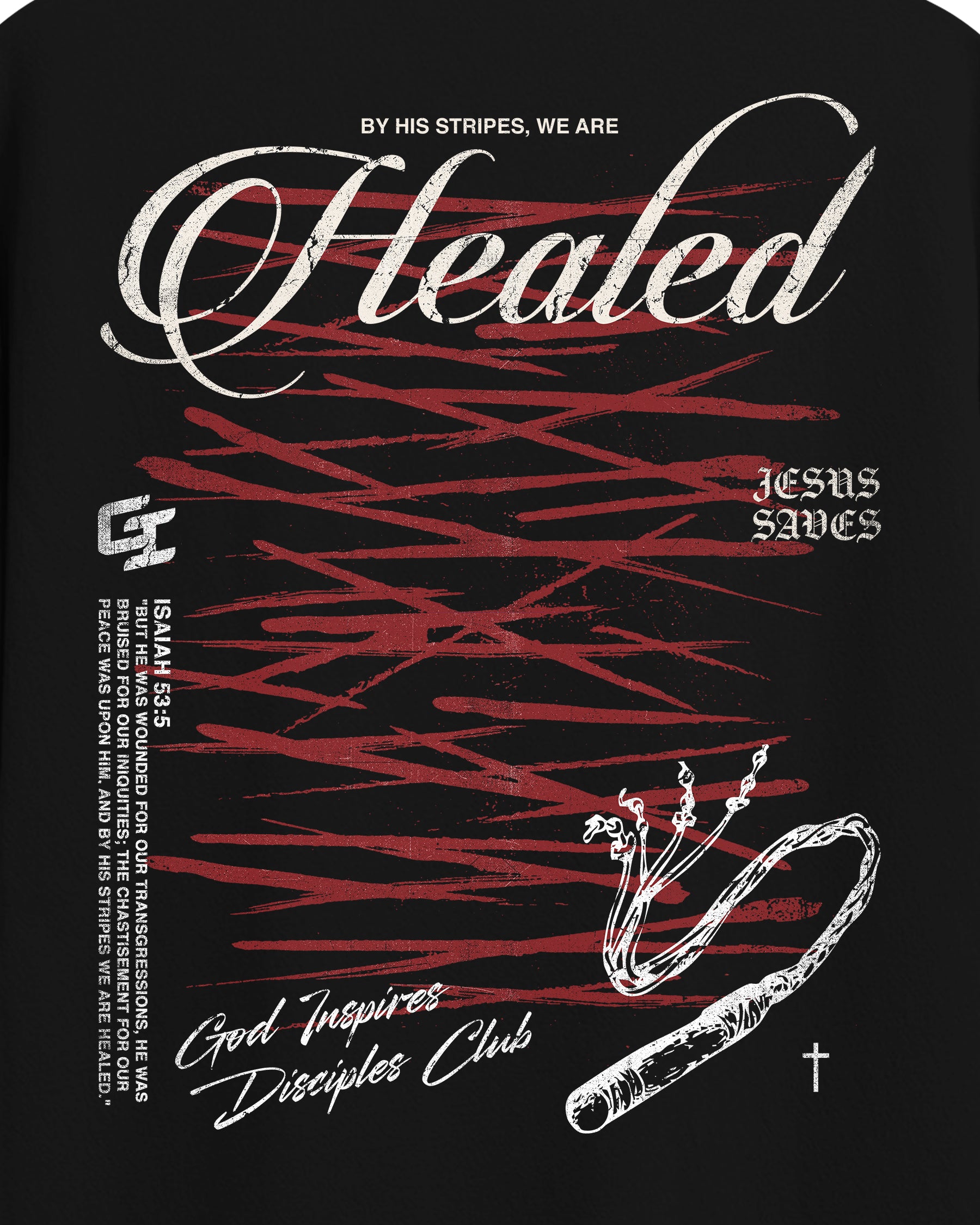 'By His Stripes' T-Shirt