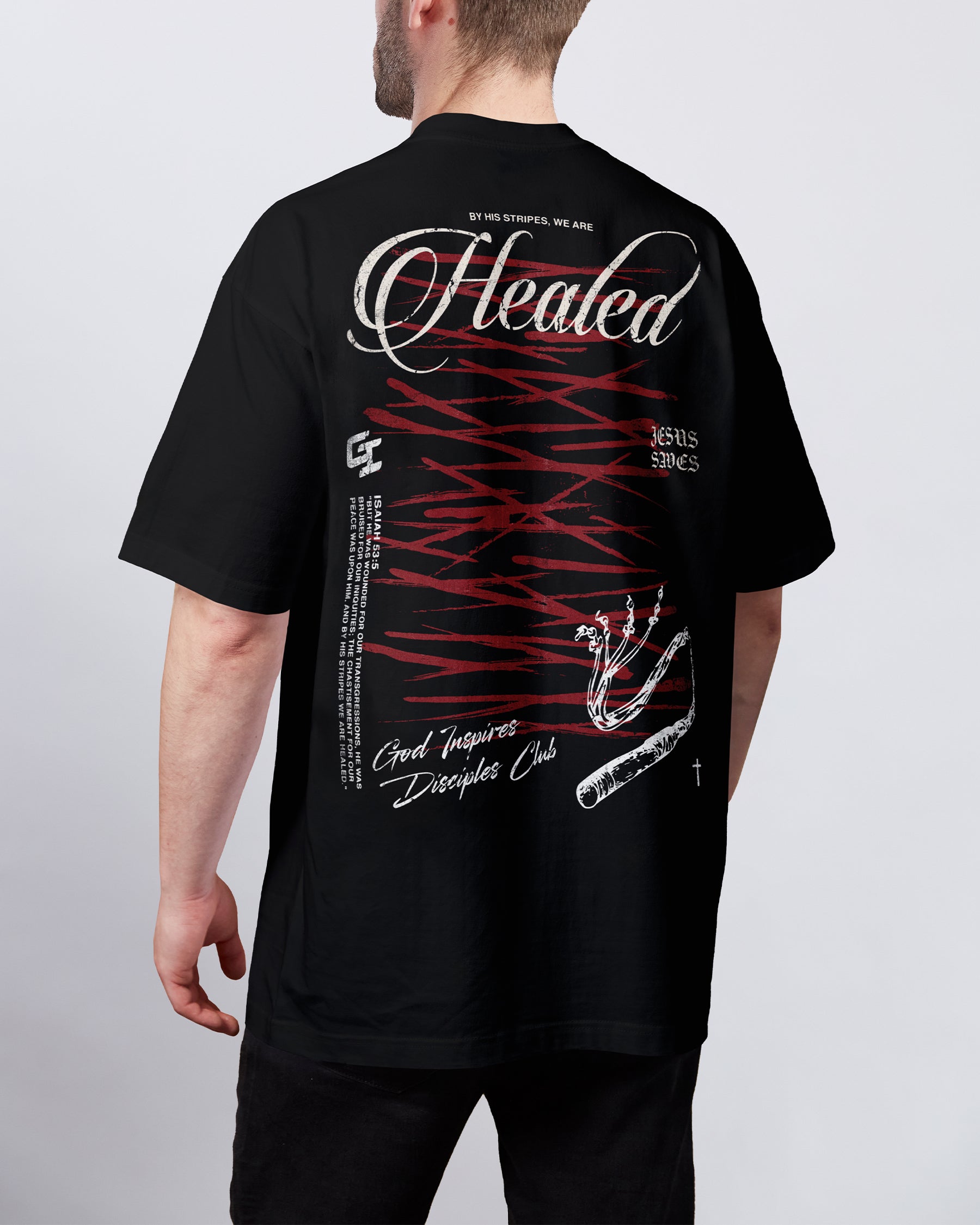 'By His Stripes' Staple T-Shirt