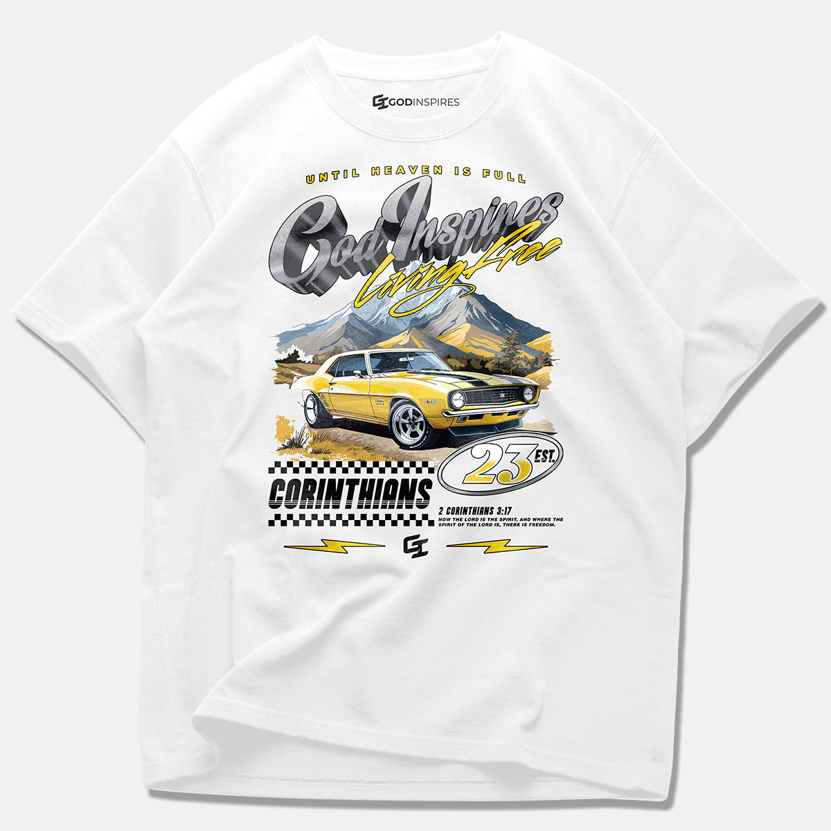 Racing 'Camaro' Heavyweight T-Shirt
