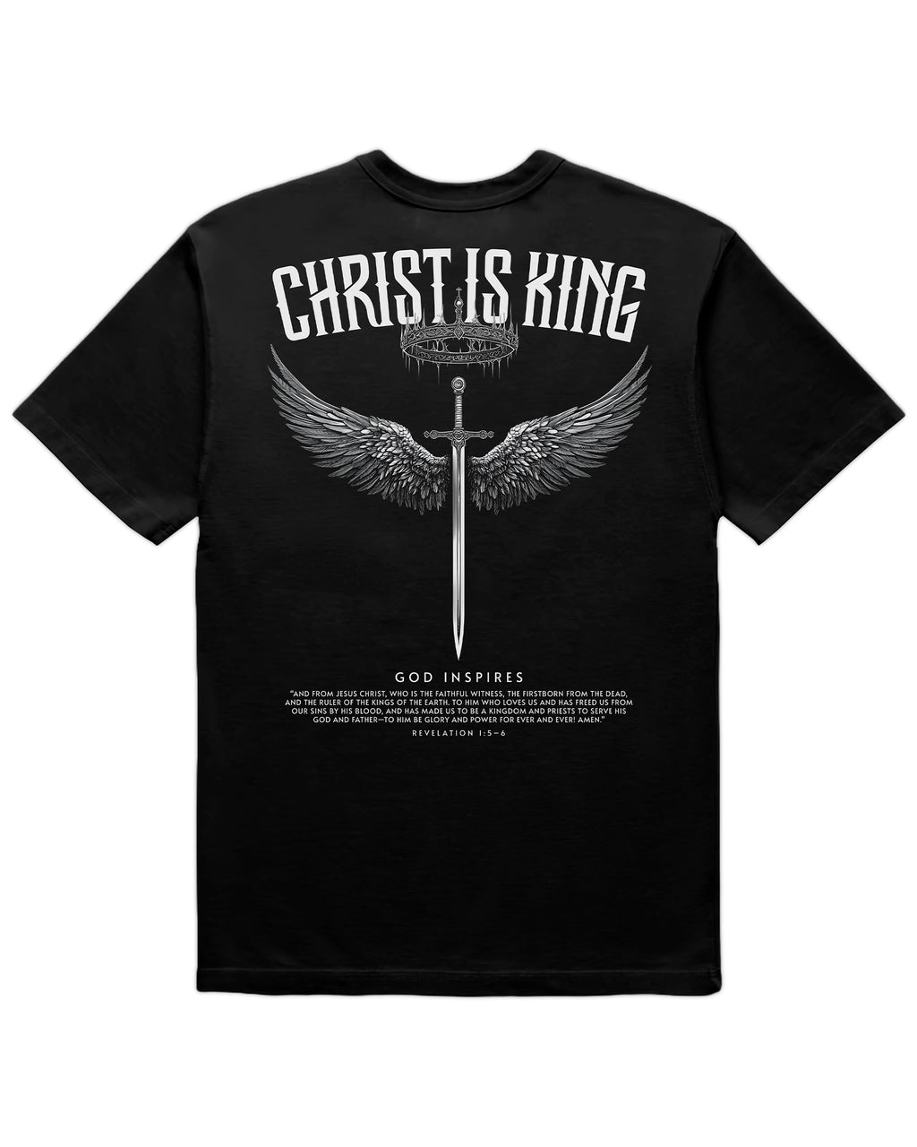 Prevailer 'Christ Is King' Staple T-Shirt