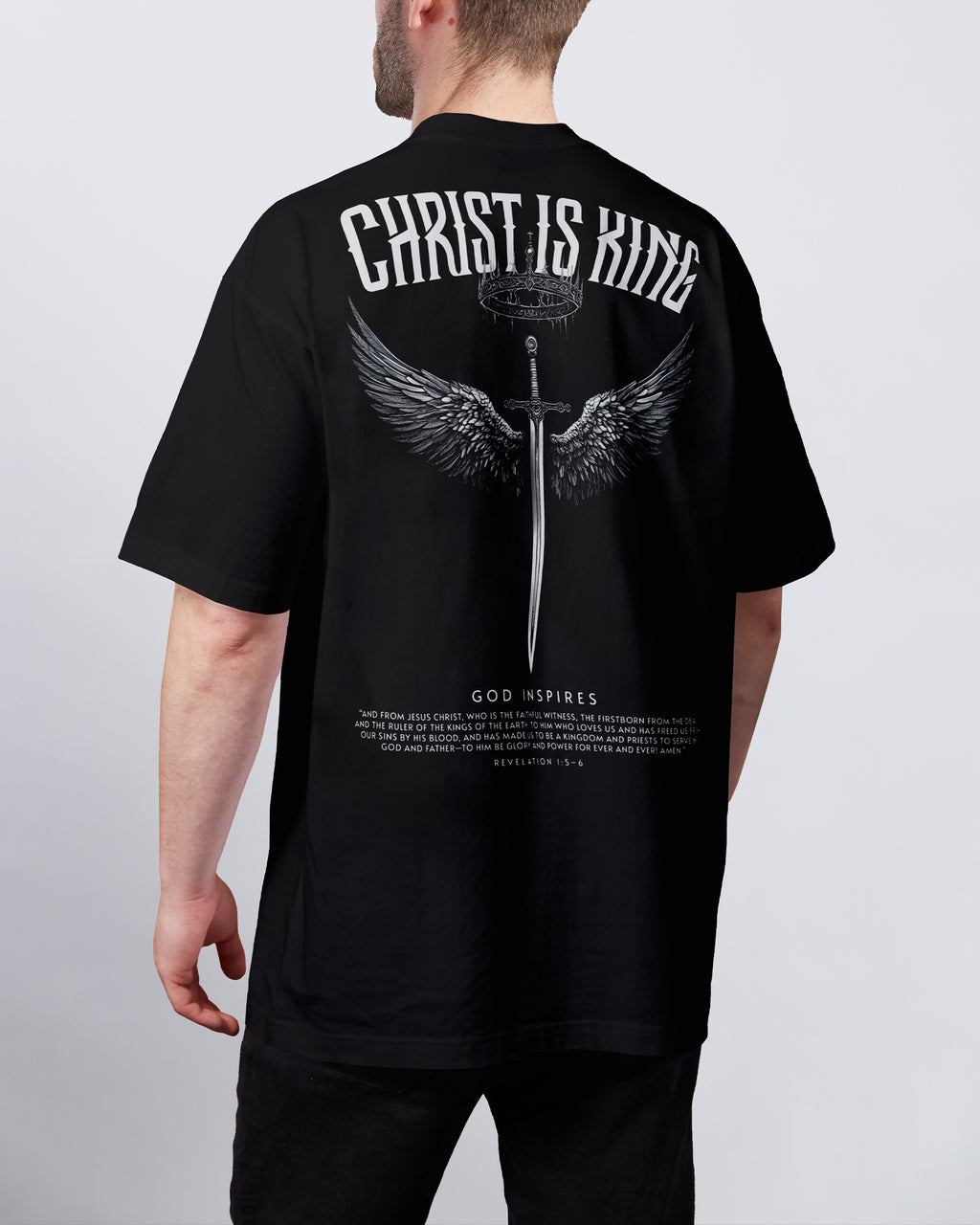 Prevailer 'Christ Is King' Staple T-Shirt