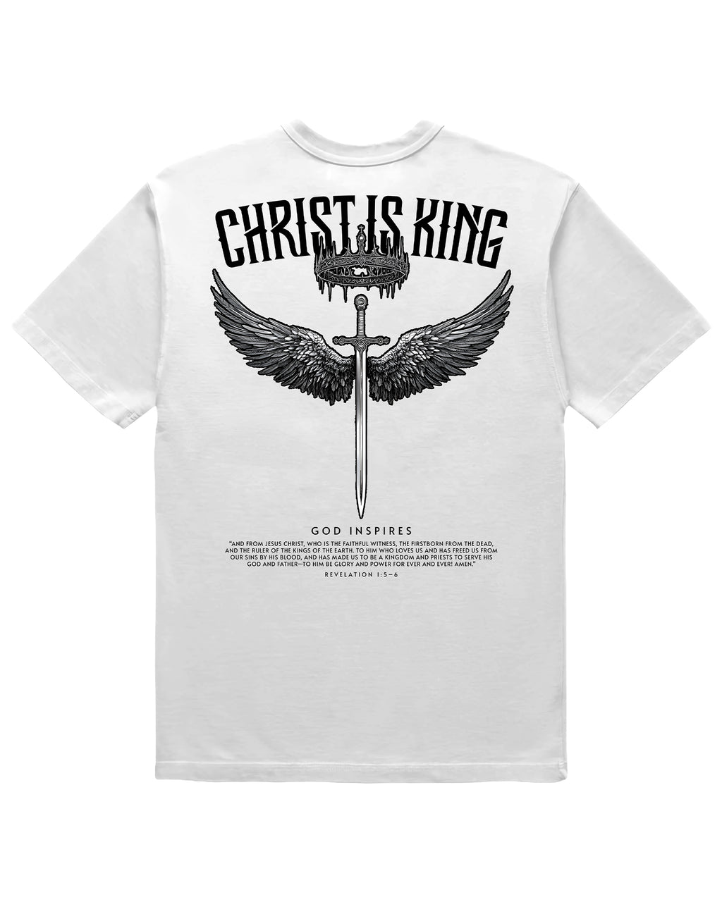 Prevailer 'Christ Is King' Staple T-Shirt