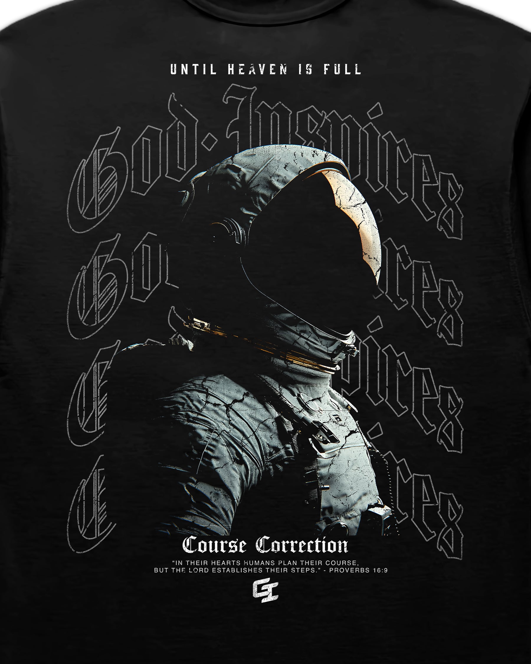 'Course Correction' Heavyweight T-Shirt